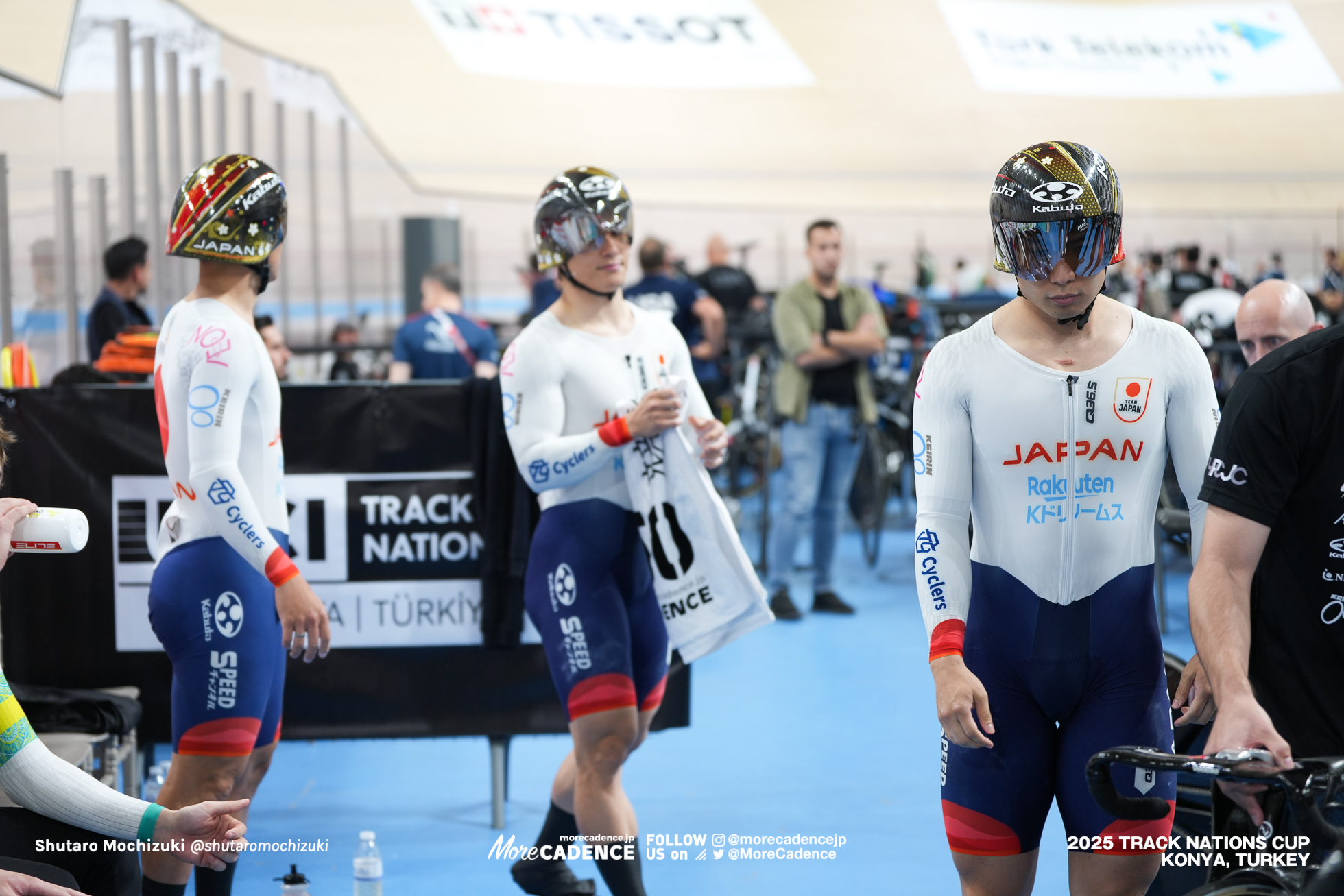 長迫吉拓, NAGASAKO Yoshitaku, 太田海也, OTA Kaiya, 小原佑太 ,Yuta Obara,JPN, 男子チームスプリント,MEN'S Team Sprint Qualification,2025トラックネーションズカップ トルコ・コンヤ, 2024 UCI TRACK NATIONS CUP Konya, TUR,