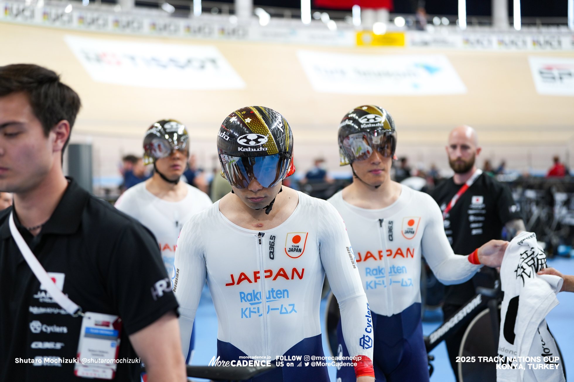 長迫吉拓, NAGASAKO Yoshitaku, 太田海也, OTA Kaiya, 小原佑太 ,Yuta Obara,JPN, 男子チームスプリント,MEN'S Team Sprint Qualification,2025トラックネーションズカップ トルコ・コンヤ, 2024 UCI TRACK NATIONS CUP Konya, TUR,