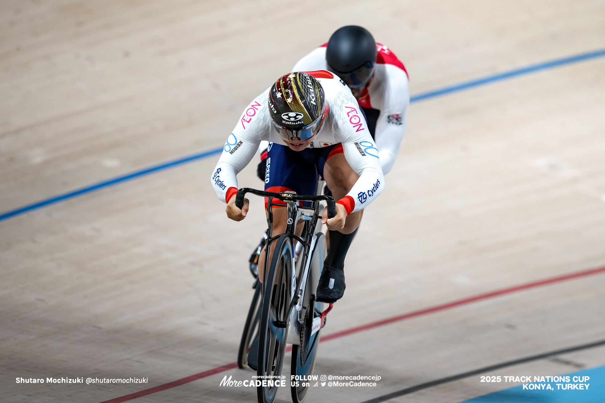 ヌジサネ・フィリップ,Njisane Phillip,中野慎詞,Nakano Shinji,男子スプリント, MEN'S Sprint Qualification 200mFTT,2025トラックネーションズカップ トルコ・コンヤ, 2024 UCI TRACK NATIONS CUP Konya, TUR,