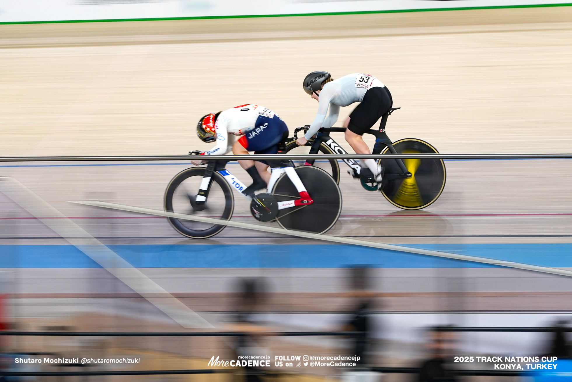 佐藤水菜, SATO MINA, アリナ・リシェンコ,Alina Lysenko,女子スプリント, WOMEN'S Sprint Qualification 200mFTT,2025トラックネーションズカップ トルコ・コンヤ, 2024 UCI TRACK NATIONS CUP Konya, TUR,