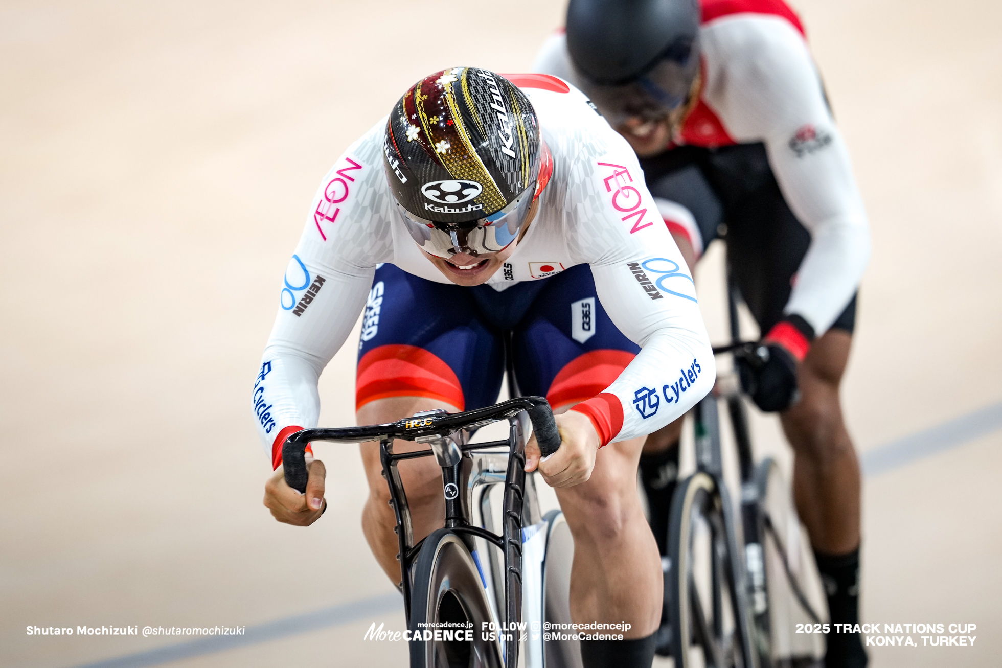 ヌジサネ・フィリップ,Njisane Phillip,中野慎詞,Nakano Shinji,男子スプリント, MEN'S Sprint Qualification 200mFTT,2025トラックネーションズカップ トルコ・コンヤ, 2024 UCI TRACK NATIONS CUP Konya, TUR,