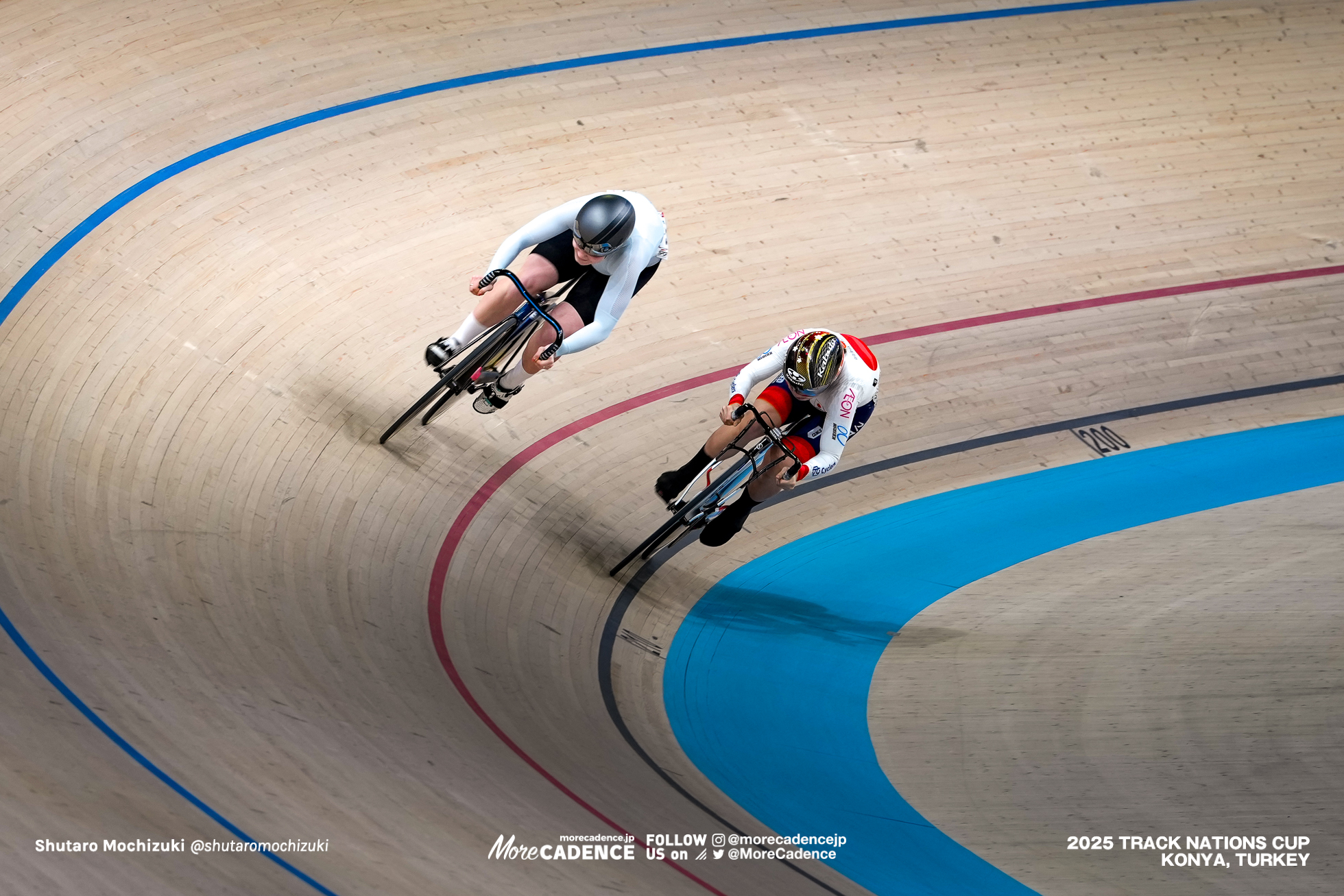 佐藤水菜, SATO MINA, アリナ・リシェンコ,Alina Lysenko,女子スプリント, WOMEN'S Sprint Qualification 200mFTT,2025トラックネーションズカップ トルコ・コンヤ, 2024 UCI TRACK NATIONS CUP Konya, TUR,