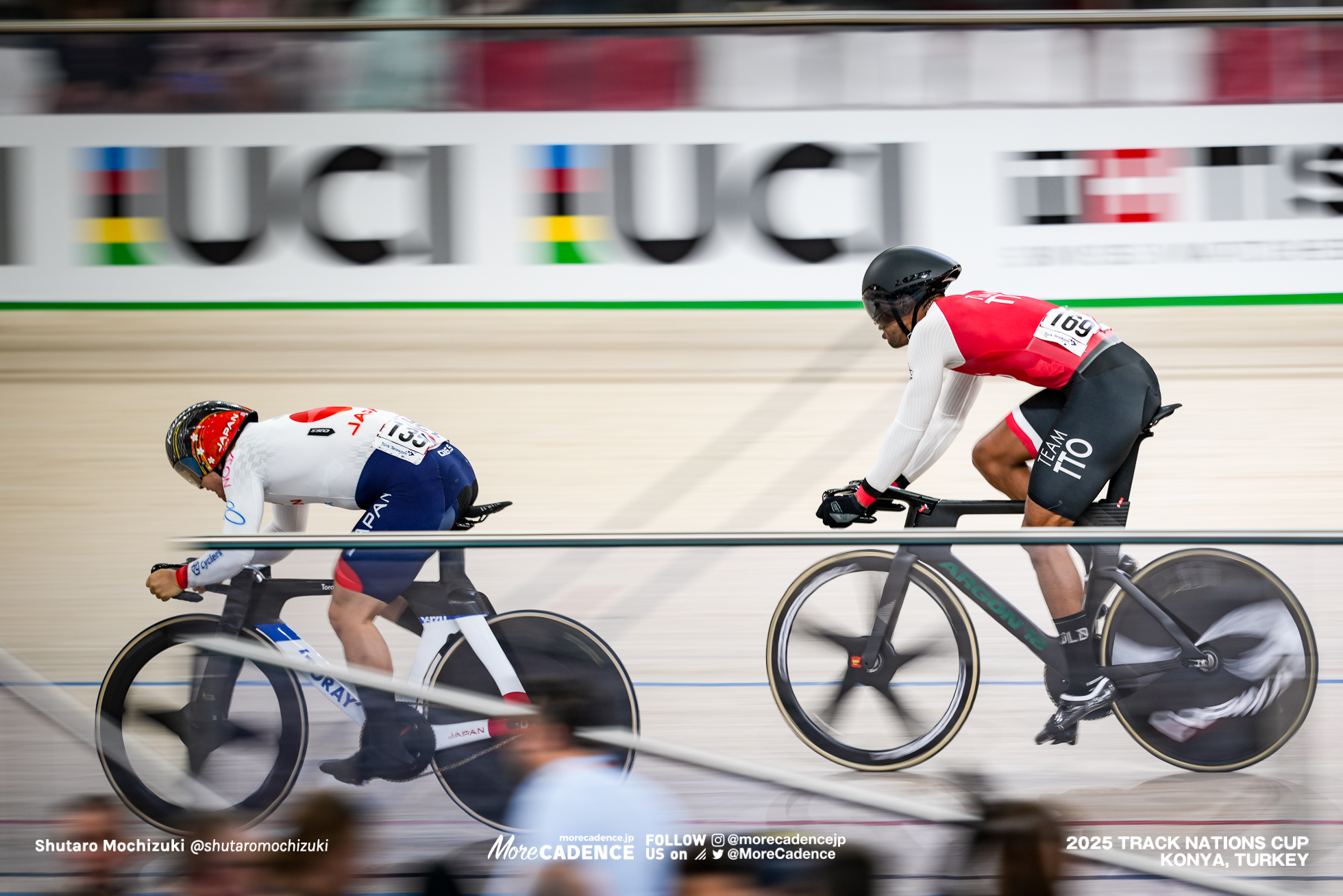 ヌジサネ・フィリップ,Njisane Phillip,中野慎詞,Nakano Shinji,男子スプリント, MEN'S Sprint Qualification 200mFTT,2025トラックネーションズカップ トルコ・コンヤ, 2024 UCI TRACK NATIONS CUP Konya, TUR,