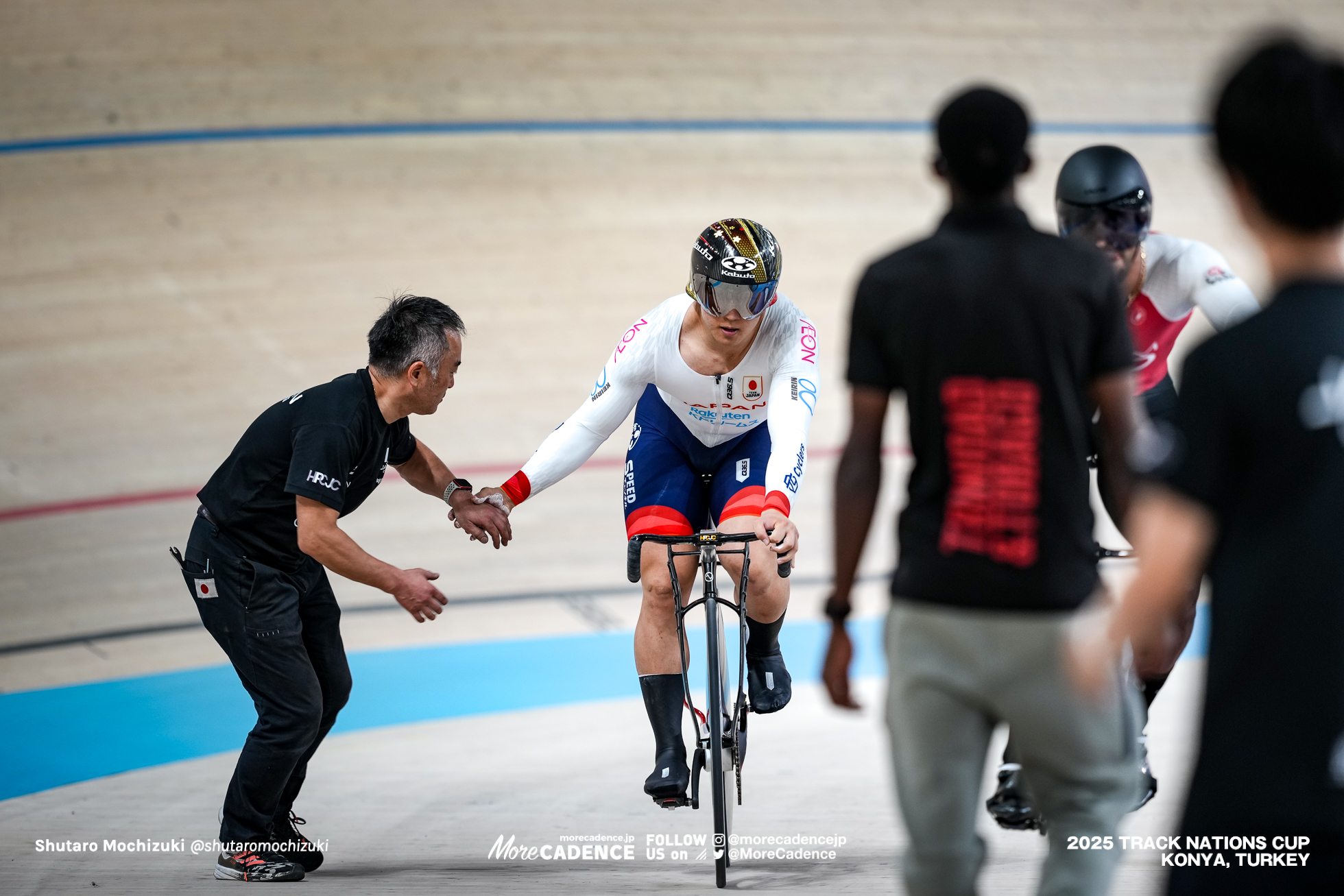 ヌジサネ・フィリップ,Njisane Phillip,中野慎詞,Nakano Shinji,男子スプリント, MEN'S Sprint Qualification 200mFTT,2025トラックネーションズカップ トルコ・コンヤ, 2024 UCI TRACK NATIONS CUP Konya, TUR,