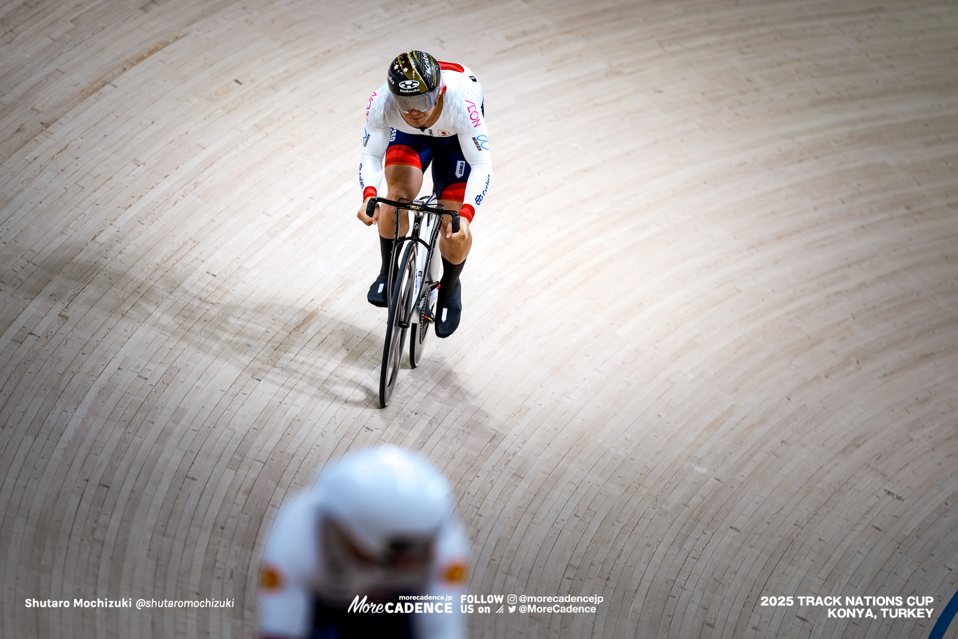 マシュー・リチャードソン,Matthew Richardson,中野慎詞,Nakano Shinji, 男子スプリント, MEN'S Sprint Qualification 200mFTT,2025トラックネーションズカップ トルコ・コンヤ, 2024 UCI TRACK NATIONS CUP Konya, TUR,