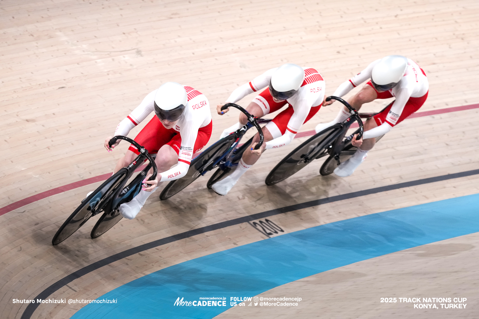 マルレーナ・カルワッカ,Marlena Karwacka,ウルスラ・ロス,Urszula Los,ニコラ・セレマク,Nikola Seremak,女子チームスプリント, WOMEN'S Team Sprint Qualification, 2025トラックネーションズカップ トルコ・コンヤ, 2024 UCI TRACK NATIONS CUP Konya, TUR,