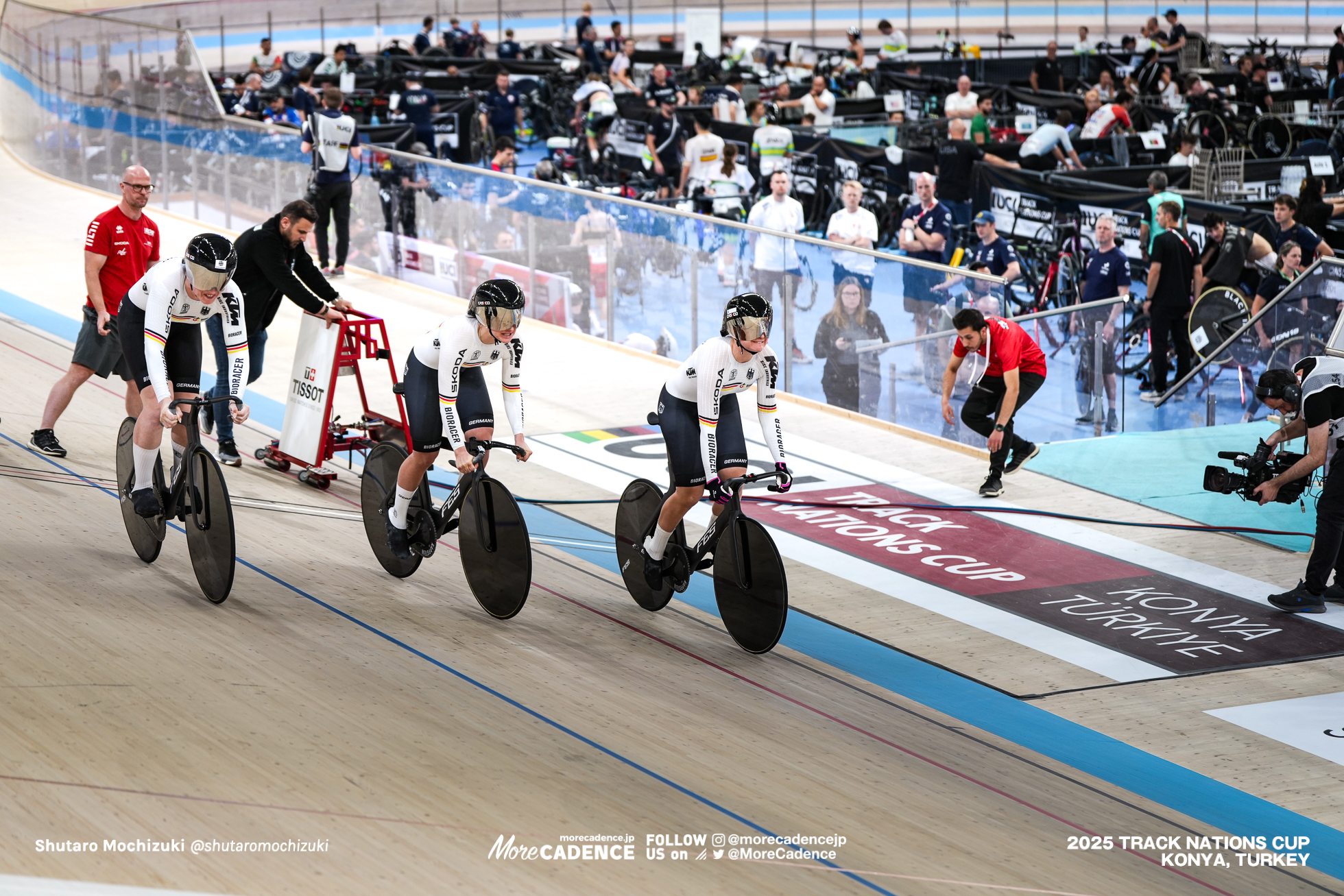 女子チームスプリント, WOMEN'S Team Sprint Qualification, 2025トラックネーションズカップ トルコ・コンヤ, 2024 UCI TRACK NATIONS CUP Konya, TUR,