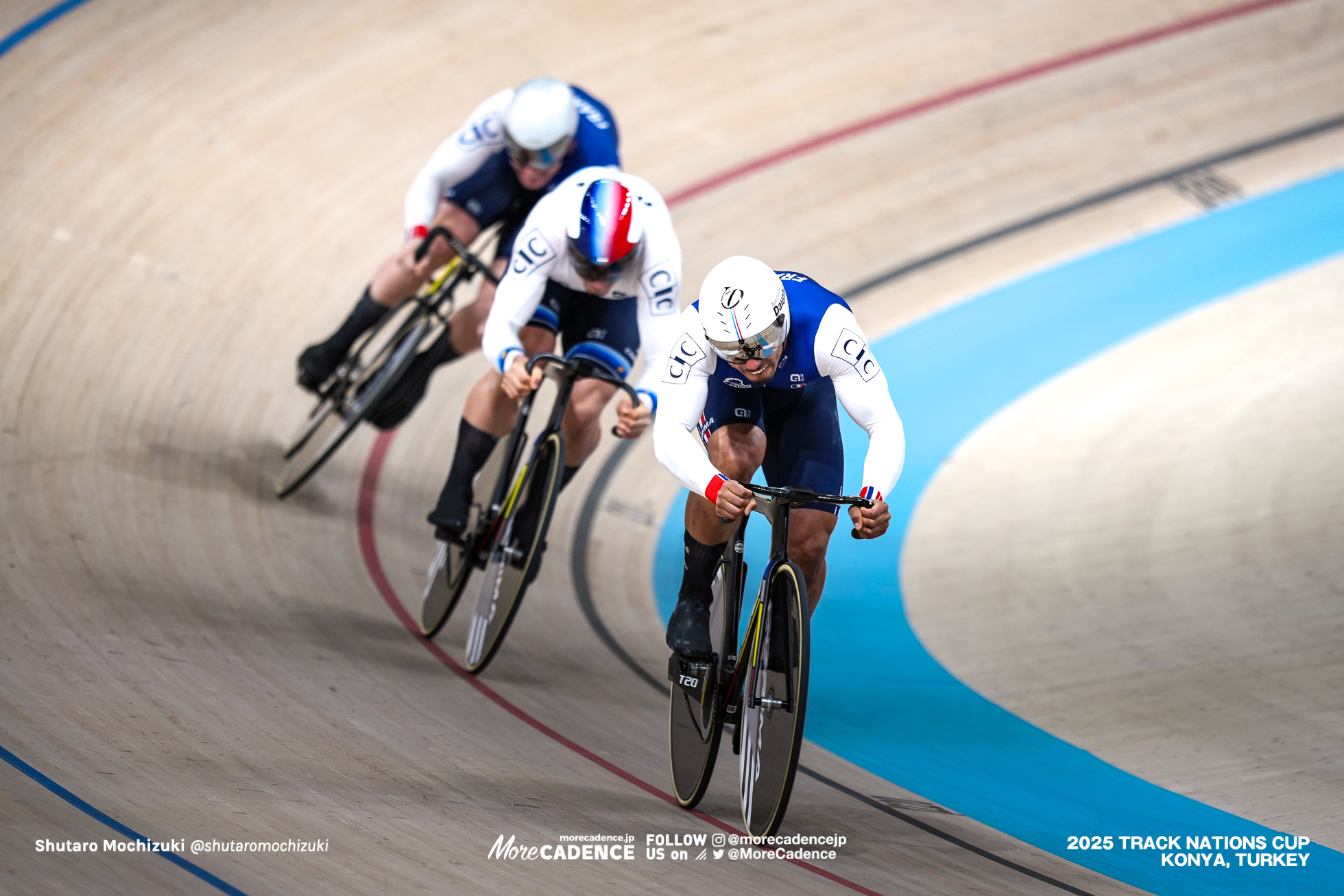 トム・デラシェ,Tom Derache,フロリアン・グレンボ,Florian Grengbo,ライアン・エラル,Rayan Helal, 男子チームスプリント,MEN'S Team Sprint Qualification,2025トラックネーションズカップ トルコ・コンヤ, 2024 UCI TRACK NATIONS CUP Konya, TUR,