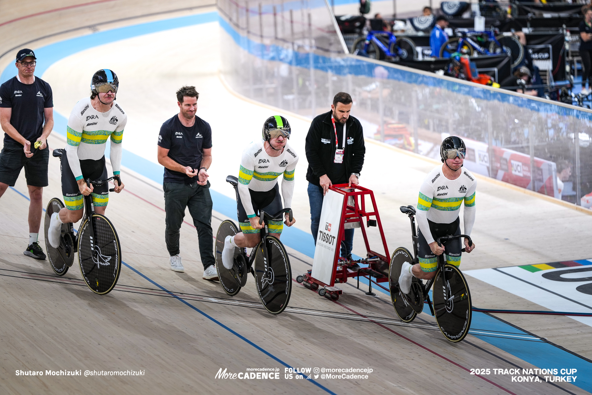 ダニエル・バーバー,Daniel Barber,ライアン・エリオット,Ryan Elliott,レイ・ホフマン,Leigh Hoffman,男子チームスプリント,MEN'S Team Sprint Qualification,2025トラックネーションズカップ トルコ・コンヤ, 2024 UCI TRACK NATIONS CUP Konya, TUR,