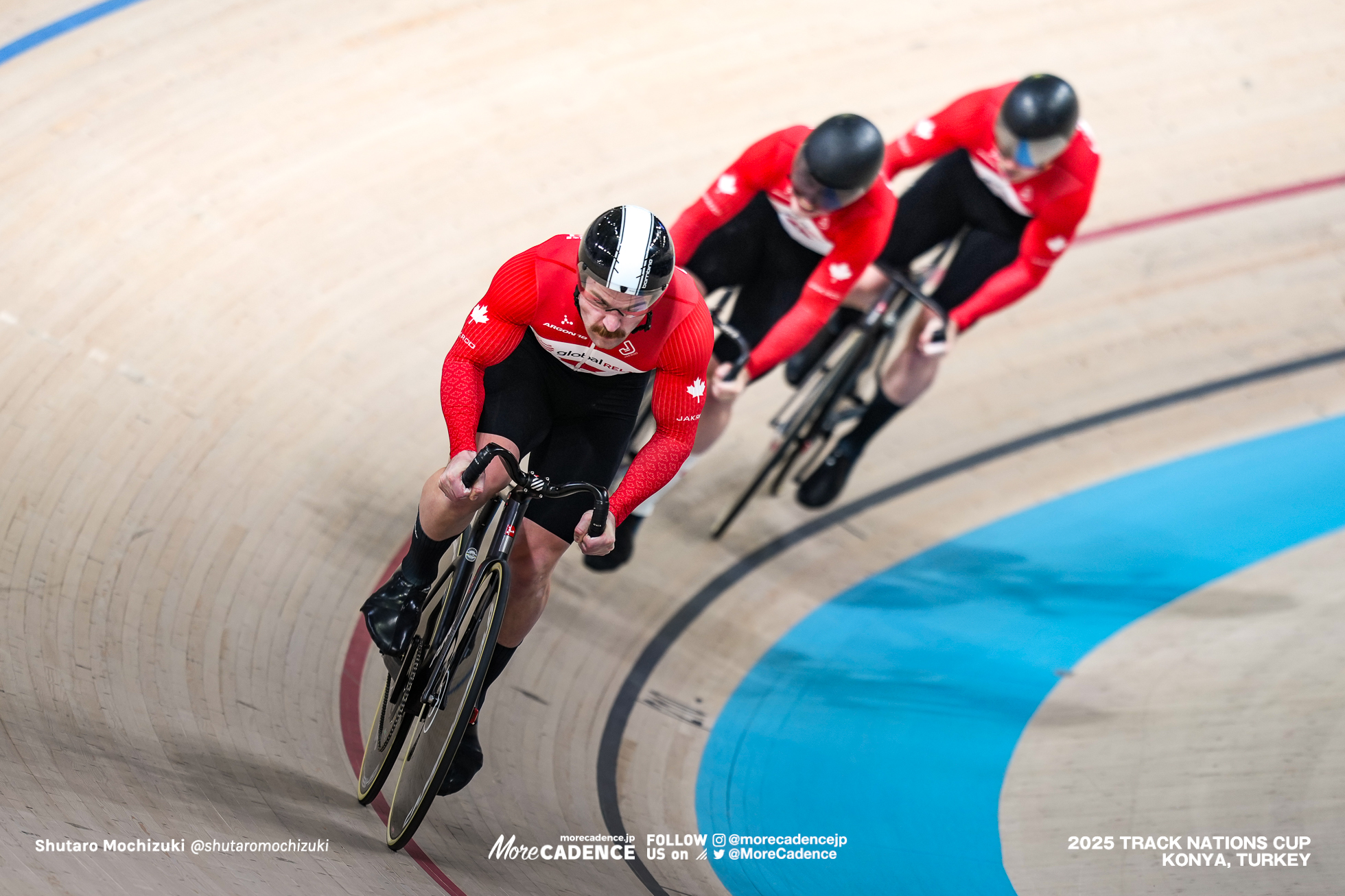 ライアン・ドディク,Ryan Dodyk,ジェームズ・ヘッジコック,James Hedgcock,タイラー・ローク,Tyler Rorke,男子チームスプリント,MEN'S Team Sprint Qualification,2025トラックネーションズカップ トルコ・コンヤ, 2024 UCI TRACK NATIONS CUP Konya, TUR,