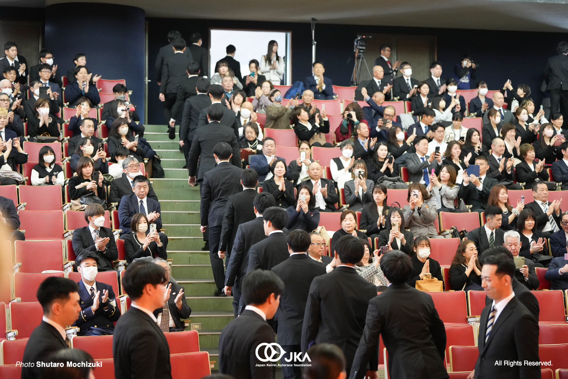 競輪選手養成所 第127・128回生 卒業式