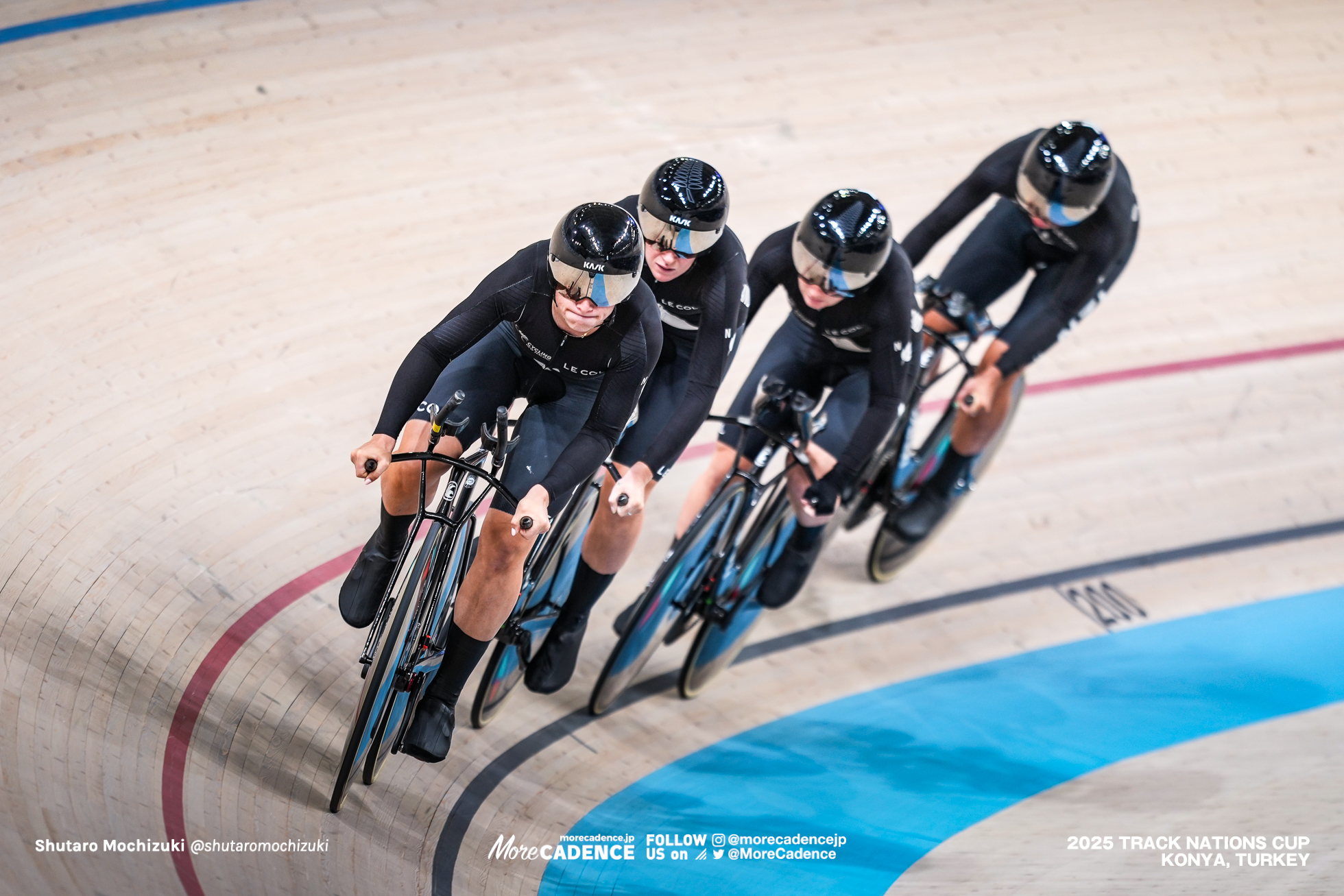 女子チームパシュート, WOMEN'S Team Pursuit Qualification,  2025トラックネーションズカップ トルコ・コンヤ, 2024 UCI TRACK NATIONS CUP Konya, TUR,