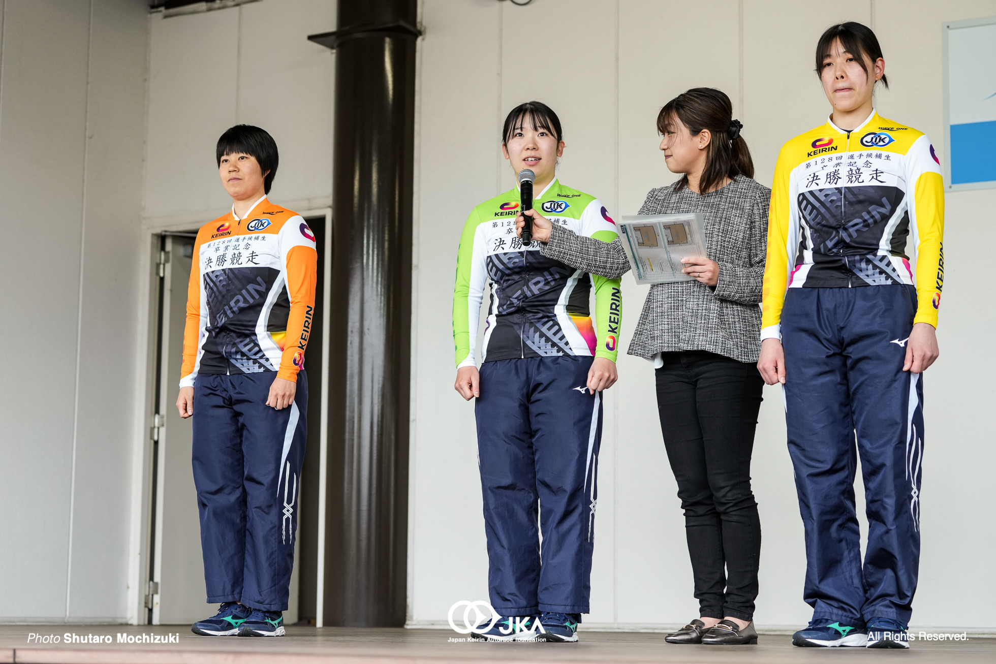 今西瑠花, 女子決勝, 日本競輪選手養成所 第127・128回生卒業記念レース, 静岡競輪場