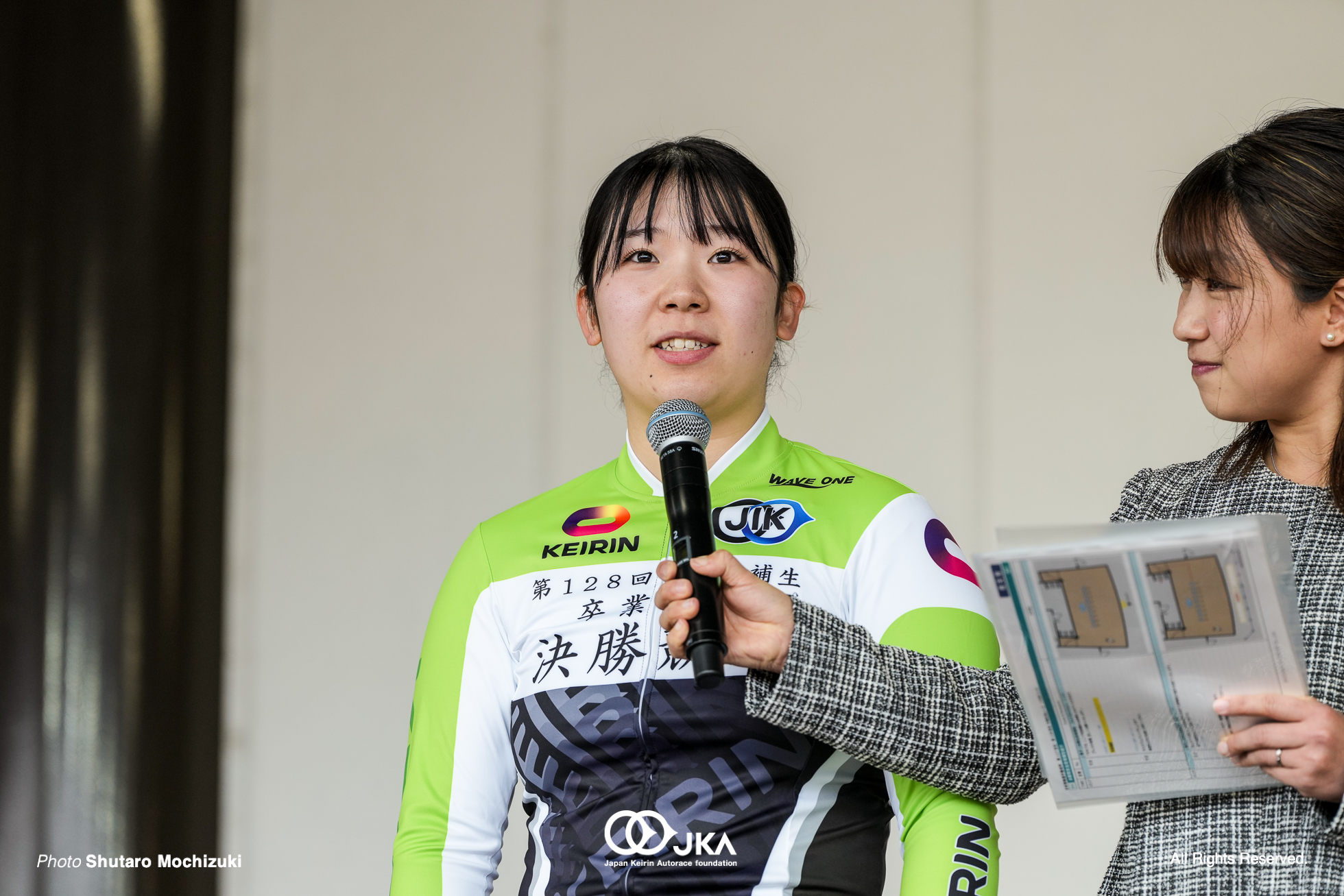 今西瑠花, 女子決勝, 日本競輪選手養成所 第127・128回生卒業記念レース, 静岡競輪場