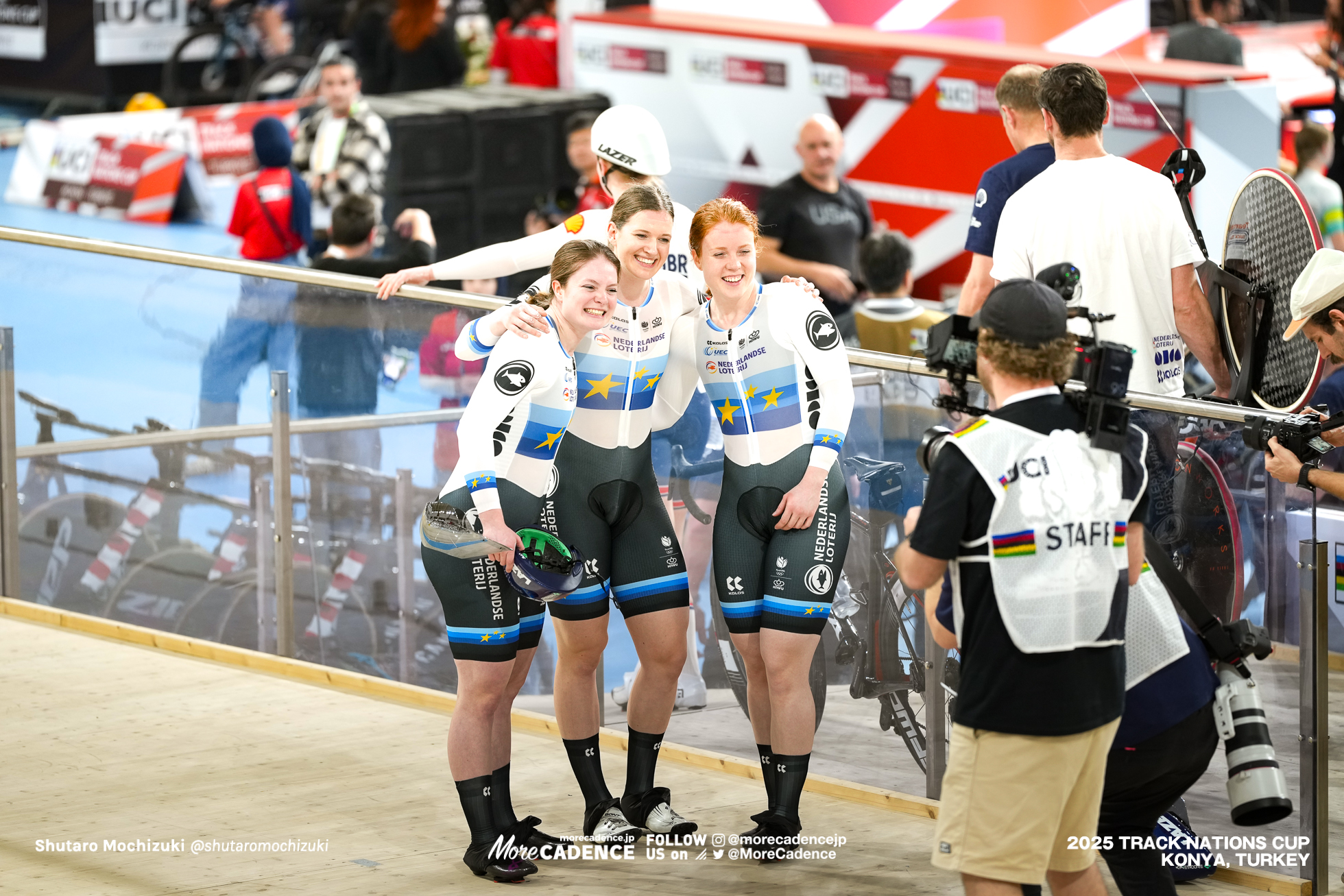 女子チームスプリント, WOMEN'S Team Sprint Qualification, 2025トラックネーションズカップ トルコ・コンヤ, 2024 UCI TRACK NATIONS CUP Konya, TUR,