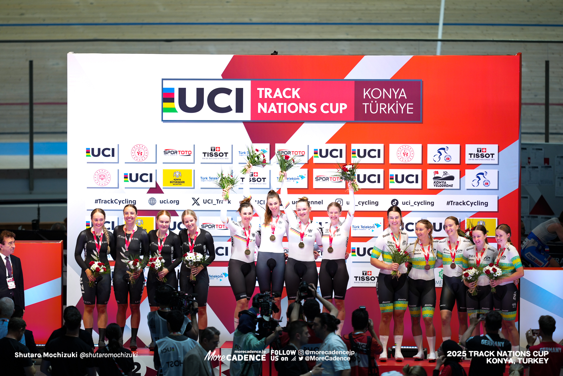 女子チームパシュート, WOMEN'S Team pursuit, 2025トラックネーションズカップ トルコ・コンヤ, 2024 UCI TRACK NATIONS CUP Konya, TUR,