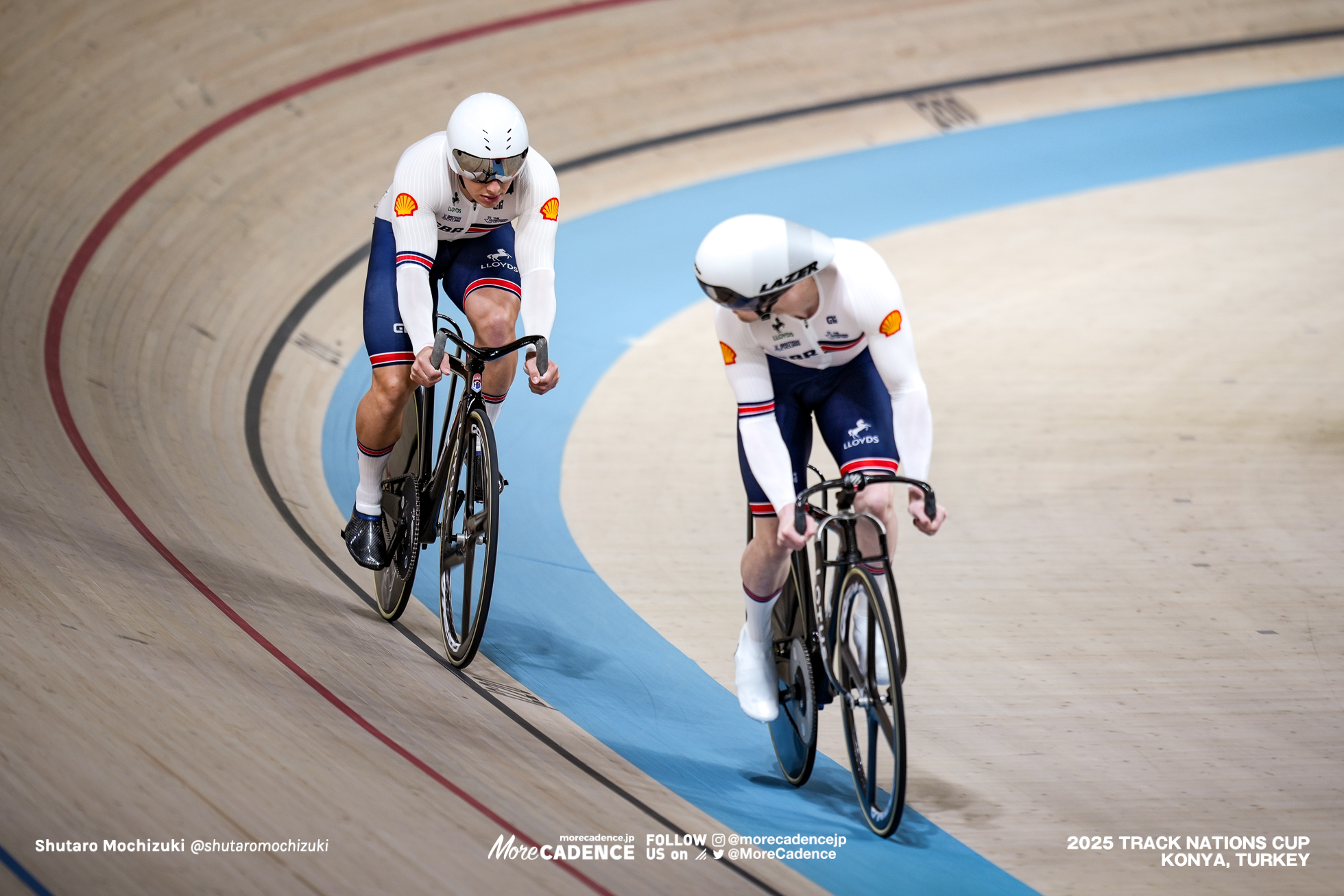 マシュー・リチャードソン,Matthew Richardson,ハリー・レンディンガム ホーン,Harry Ledingham-Horn,男子スプリント, MEN'S Sprint Qualification 200mFTT,2025トラックネーションズカップ トルコ・コンヤ, 2024 UCI TRACK NATIONS CUP Konya, TUR,