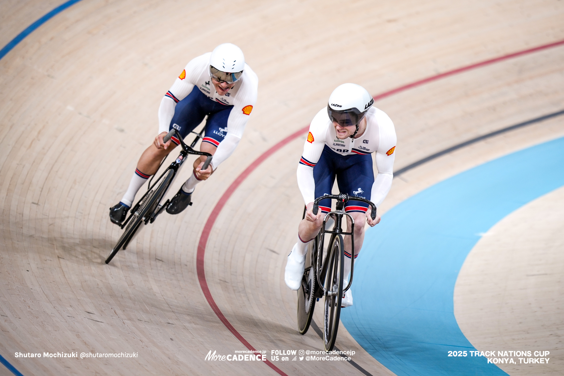 マシュー・リチャードソン,Matthew Richardson,ハリー・レンディンガム ホーン,Harry Ledingham-Horn,男子スプリント, MEN'S Sprint Qualification 200mFTT,2025トラックネーションズカップ トルコ・コンヤ, 2024 UCI TRACK NATIONS CUP Konya, TUR,