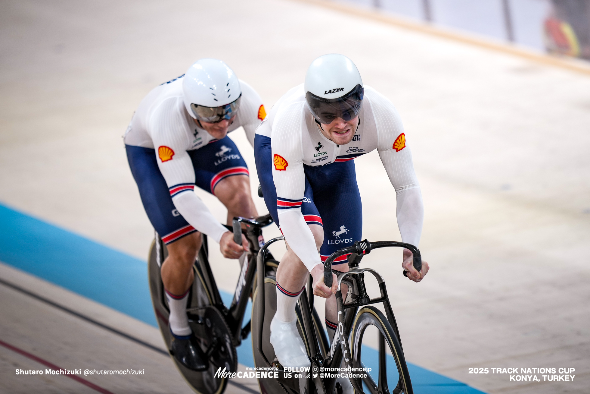 マシュー・リチャードソン,Matthew Richardson,ハリー・レンディンガム ホーン,Harry Ledingham-Horn,男子スプリント, MEN'S Sprint Qualification 200mFTT,2025トラックネーションズカップ トルコ・コンヤ, 2024 UCI TRACK NATIONS CUP Konya, TUR,