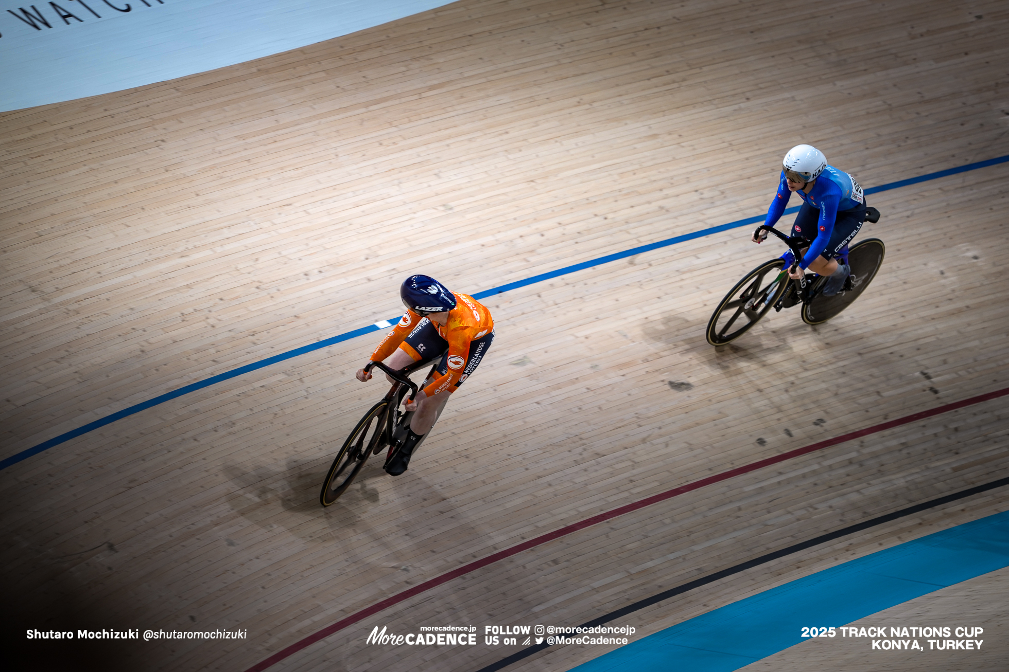 ミリアム・ヴェチェ,Miriam Vece,ヘッティ・ファンデヴォウ,Hetty van de Wouw,女子スプリント, WOMEN'S Sprint Qualification 200mFTT,2025トラックネーションズカップ トルコ・コンヤ, 2024 UCI TRACK NATIONS CUP Konya, TUR,