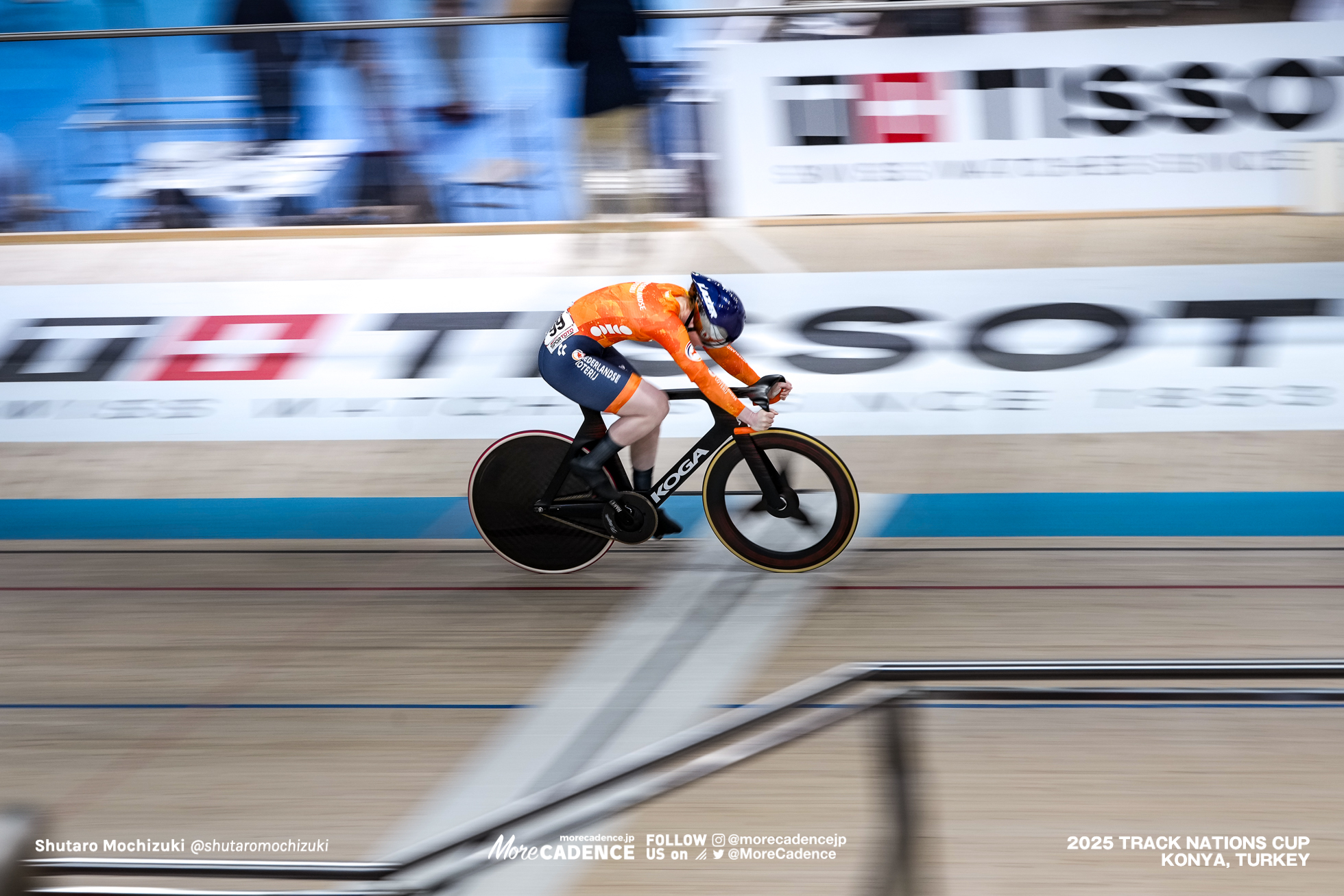 ヘッティ・ファンデヴォウ,Hetty van de Wouw女子スプリント, WOMEN'S Sprint Qualification 200mFTT,2025トラックネーションズカップ トルコ・コンヤ, 2024 UCI TRACK NATIONS CUP Konya, TUR,