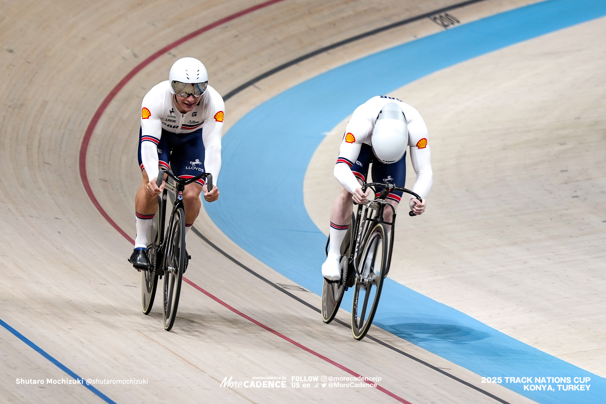 マシュー・リチャードソン,Matthew Richardson,ハリー・レンディンガム ホーン,Harry Ledingham-Horn,男子スプリント, MEN'S Sprint Qualification 200mFTT,2025トラックネーションズカップ トルコ・コンヤ, 2024 UCI TRACK NATIONS CUP Konya, TUR,