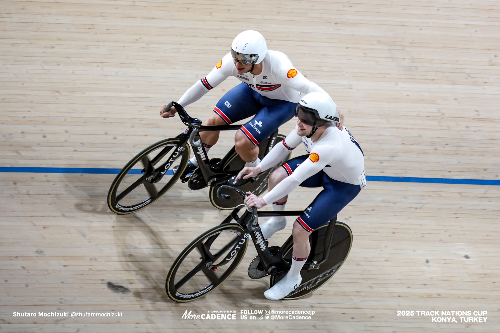 マシュー・リチャードソン,Matthew Richardson,ハリー・レンディンガム ホーン,Harry Ledingham-Horn,男子スプリント, MEN'S Sprint Qualification 200mFTT,2025トラックネーションズカップ トルコ・コンヤ, 2024 UCI TRACK NATIONS CUP Konya, TUR,