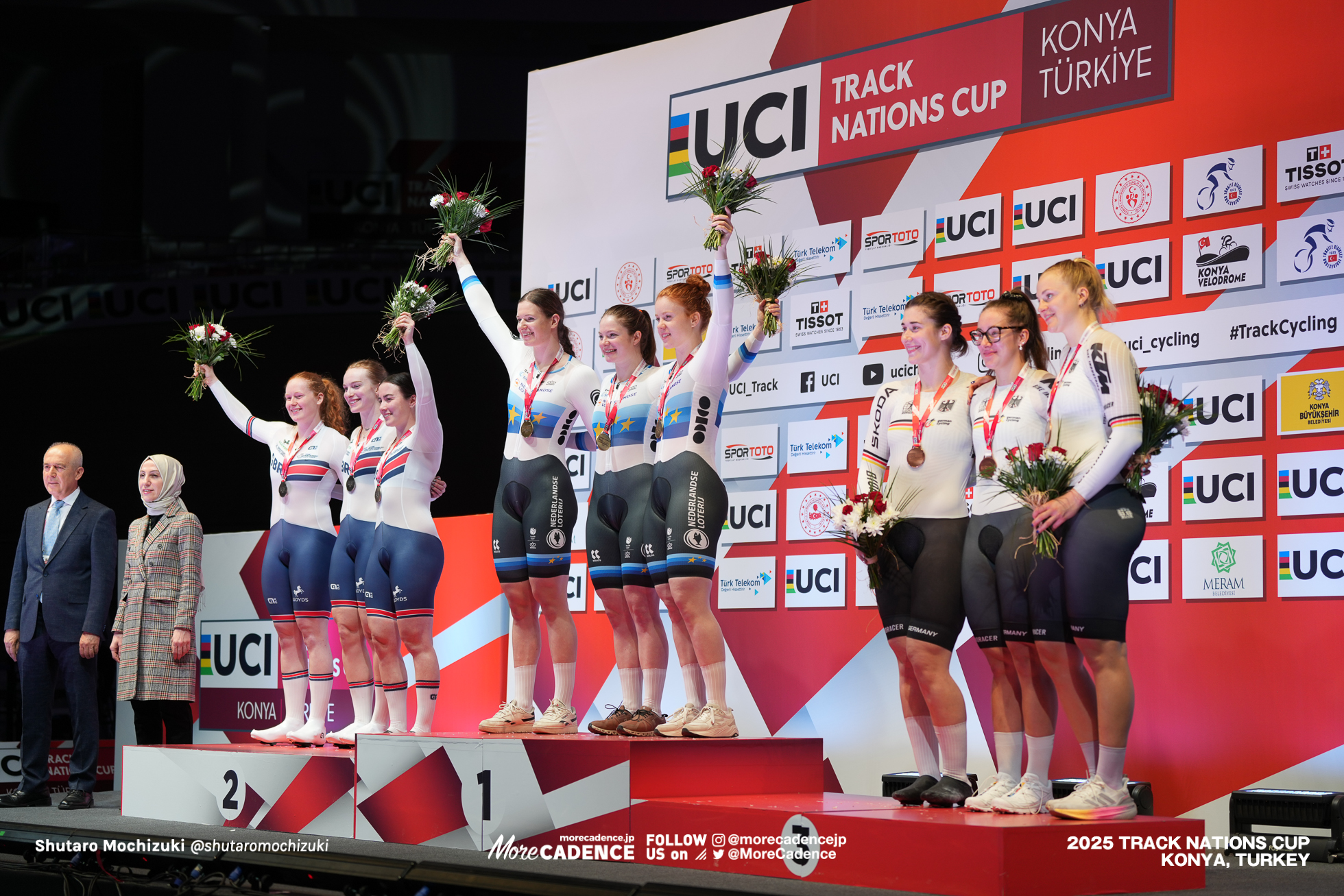 女子チームスプリント, WOMEN'S Team Sprint Qualification, 2025トラックネーションズカップ トルコ・コンヤ, 2024 UCI TRACK NATIONS CUP Konya, TUR,