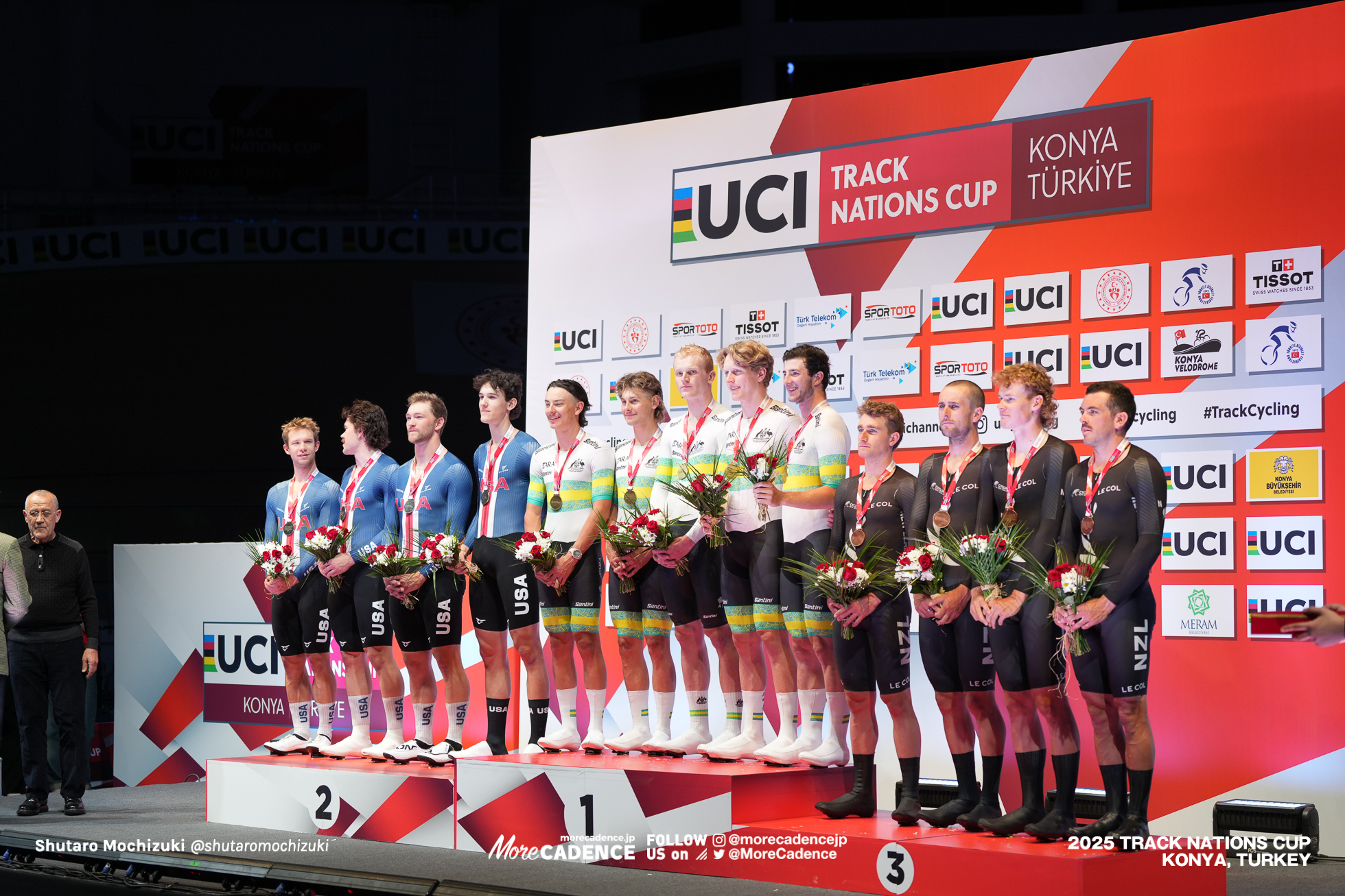 男子チームパシュート, MEN'S Team Pursuit Qualification,  2025トラックネーションズカップ トルコ・コンヤ, 2024 UCI TRACK NATIONS CUP Konya, TUR,