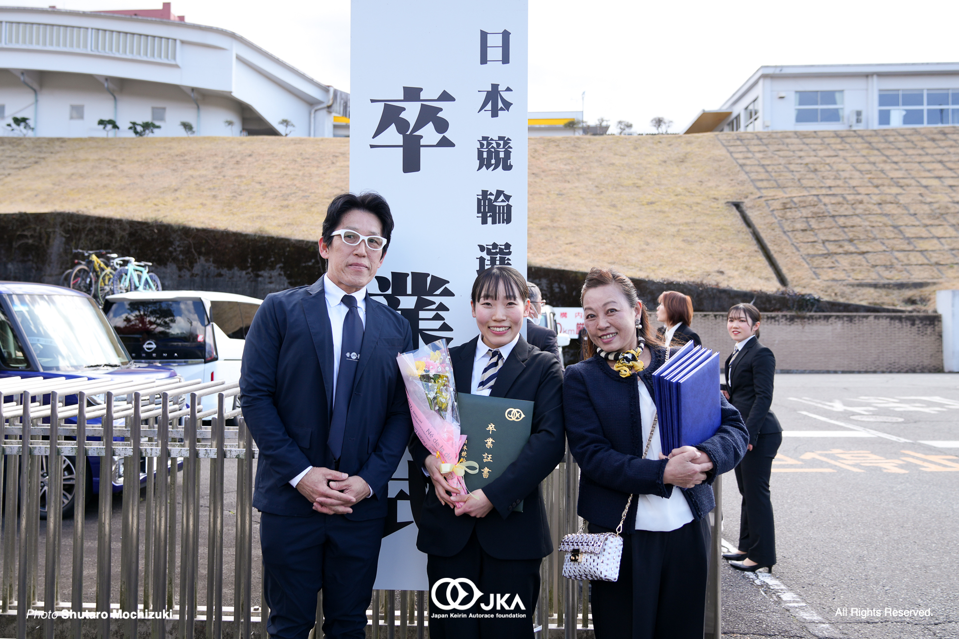 競輪選手養成所 第127・128回生 卒業式