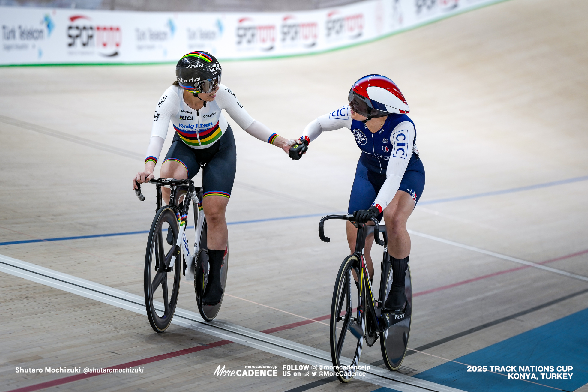 マチルド・グロ,Mathilde Gros,佐藤水菜, SATO MINA,女子ケイリン , Women’s Keirin,2025トラックネーションズカップ トルコ・コンヤ, 2024 UCI TRACK NATIONS CUP Konya, TUR,