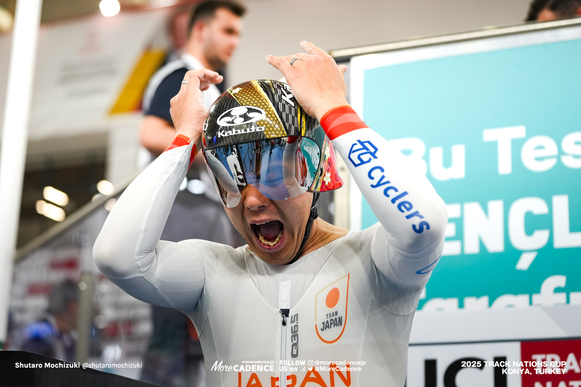 長迫吉拓, NAGASAKO Yoshitaku, JPN, 男子チームスプリント,MEN'S Team Sprint Qualification,2025トラックネーションズカップ トルコ・コンヤ, 2024 UCI TRACK NATIONS CUP Konya, TUR,