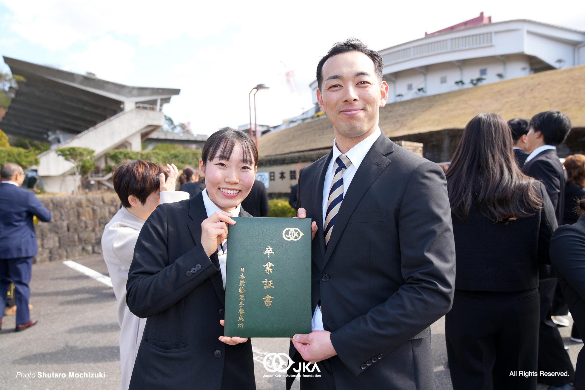 競輪選手養成所 第127・128回生 卒業式