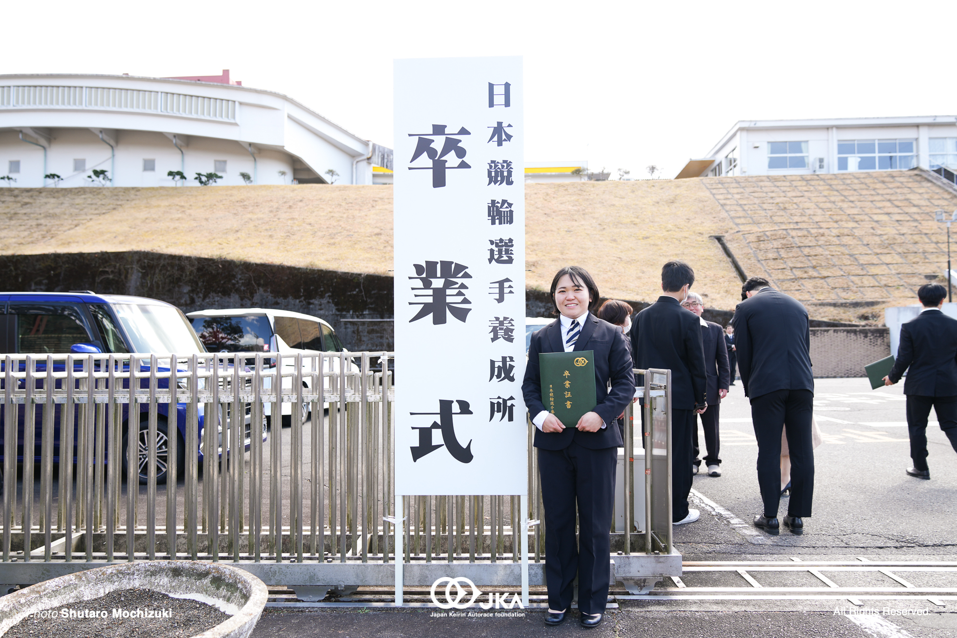 競輪選手養成所 第127・128回生 卒業式