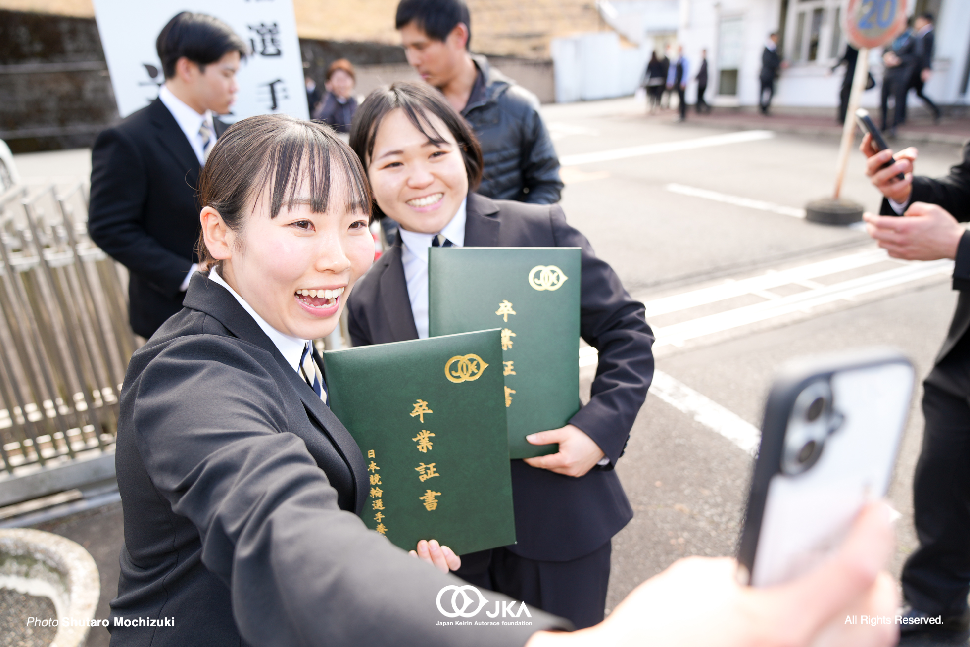 競輪選手養成所 第127・128回生 卒業式