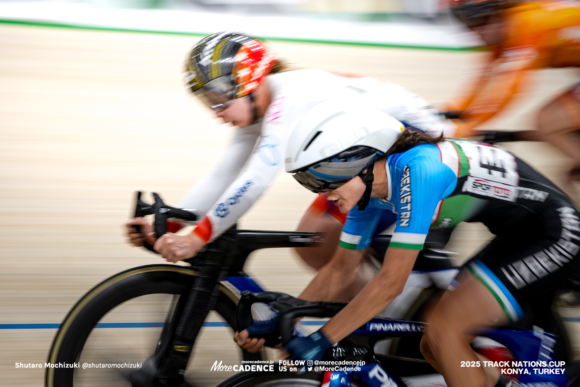 内野艶和, UCHINO Tsuyaka, ナフォサット・コジエバ,KOZIEVA Nafosat, 女子オムニアム, Women’s Omnium,2025トラックネーションズカップ トルコ・コンヤ, 2024 UCI TRACK NATIONS CUP Konya, TUR,