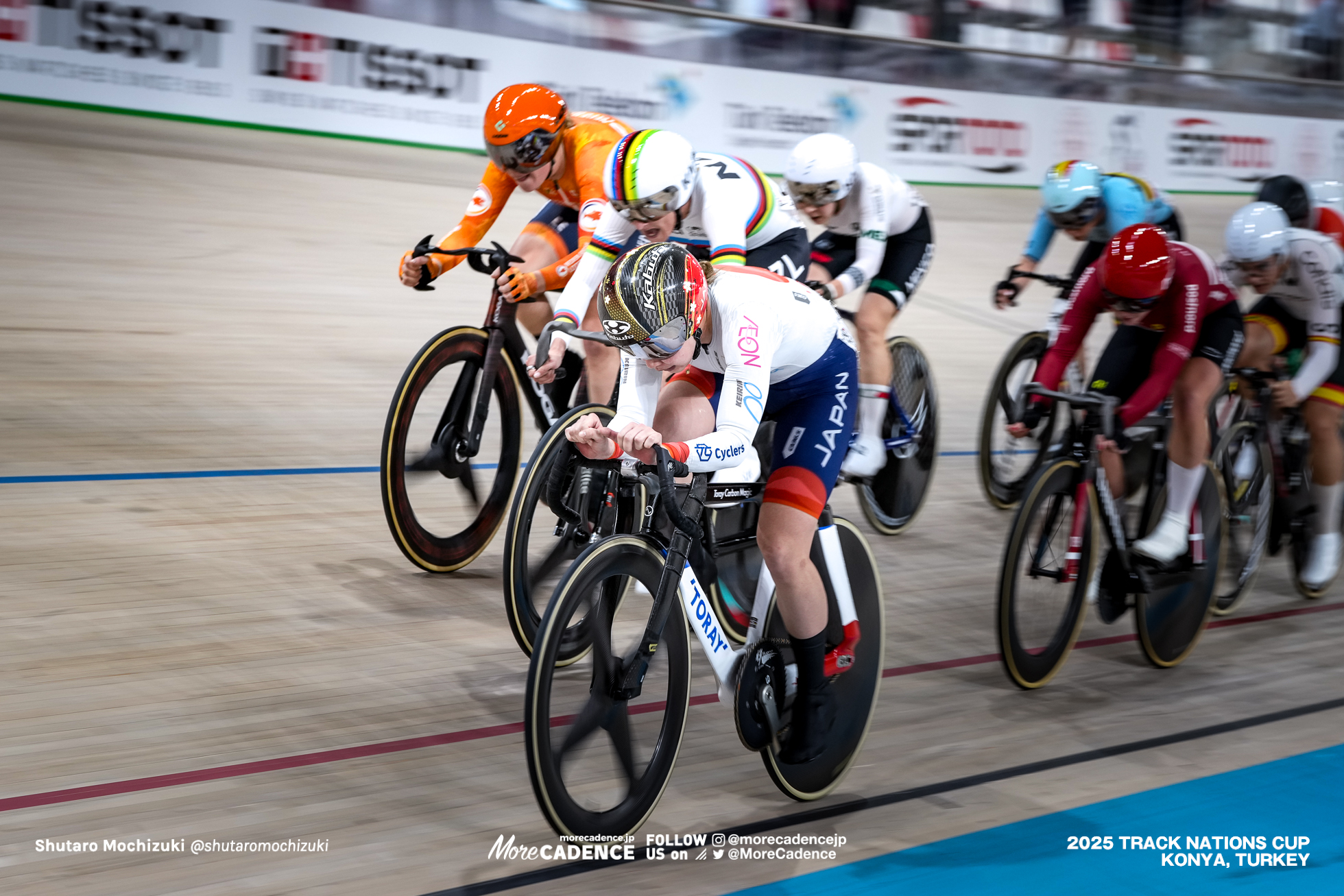 内野艶和, UCHINO Tsuyaka, アリー・ウォラストン,Ally Wollaston,リサ・ファンベル,Lisa van Belle,女子オムニアム, Women’s Omnium,2025トラックネーションズカップ トルコ・コンヤ, 2024 UCI TRACK NATIONS CUP Konya, TUR,