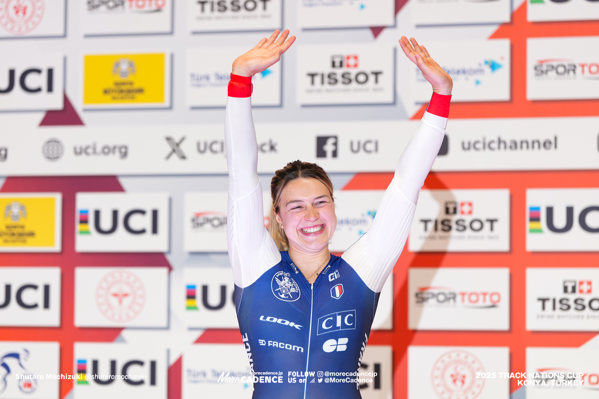 マチルド・グロ,Mathilde Gros, 女子ケイリン , Women’s Keirin,2025トラックネーションズカップ トルコ・コンヤ, 2024 UCI TRACK NATIONS CUP Konya, TUR,