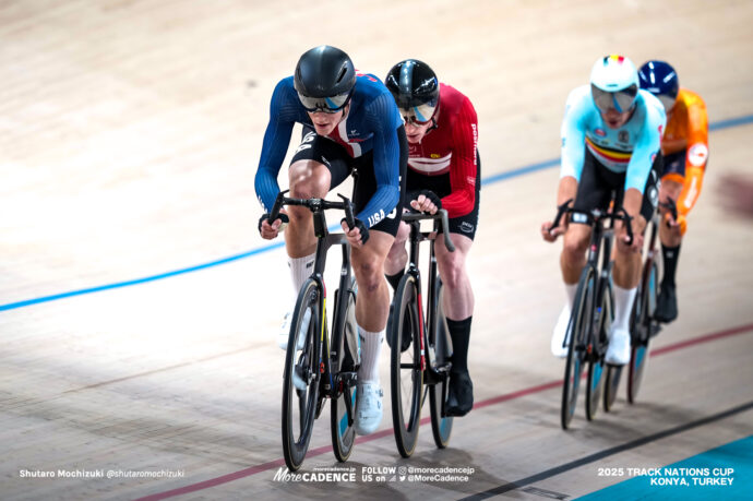 アシュリン・バリー, 男子オムニアム, MEN'S Omnium,2025トラックネーションズカップ トルコ・コンヤ, 2024 UCI TRACK NATIONS CUP Konya, TUR,