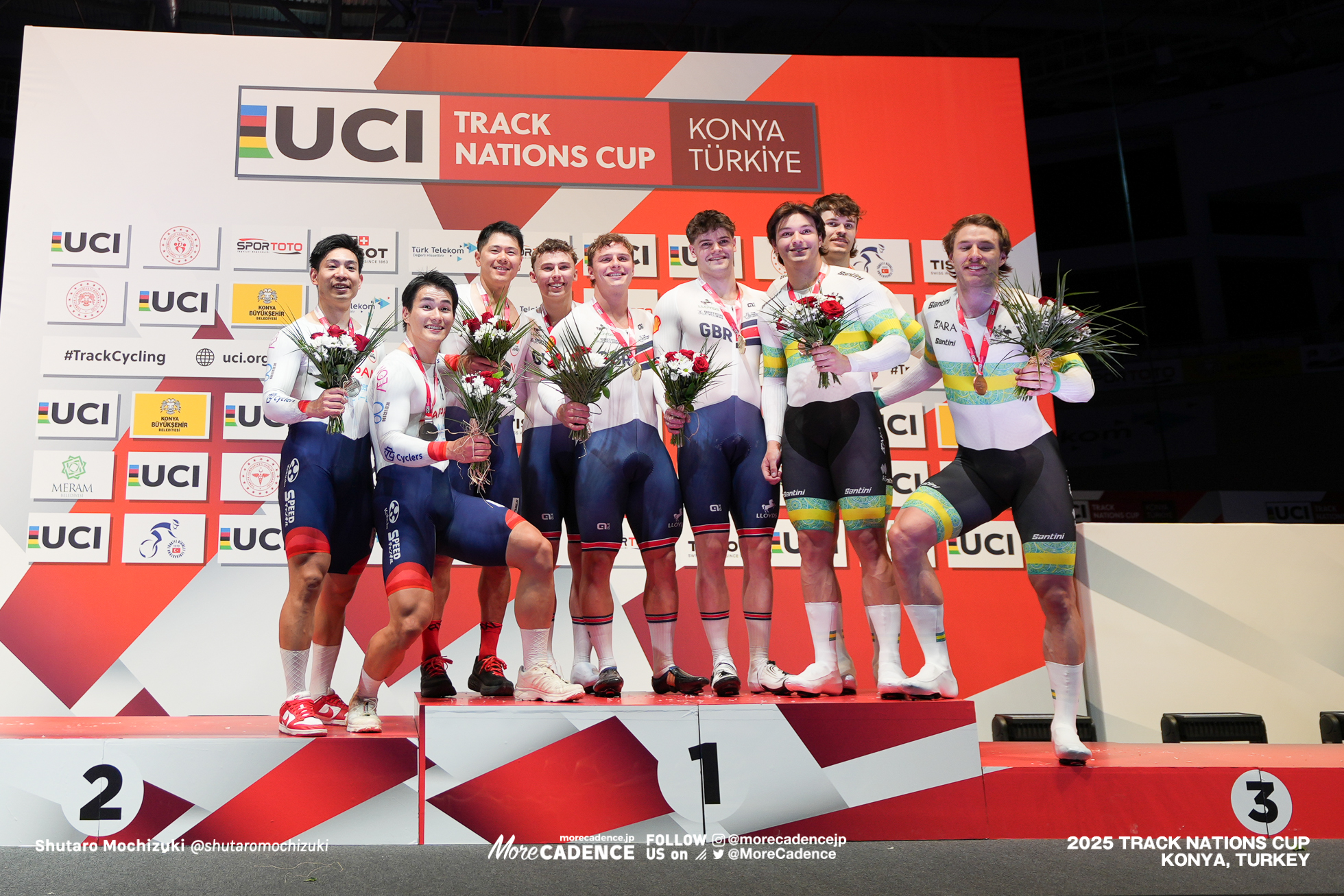 JPN, 男子チームスプリント,MEN'S Team Sprint Qualification,2025トラックネーションズカップ トルコ・コンヤ, 2024 UCI TRACK NATIONS CUP Konya, TUR,