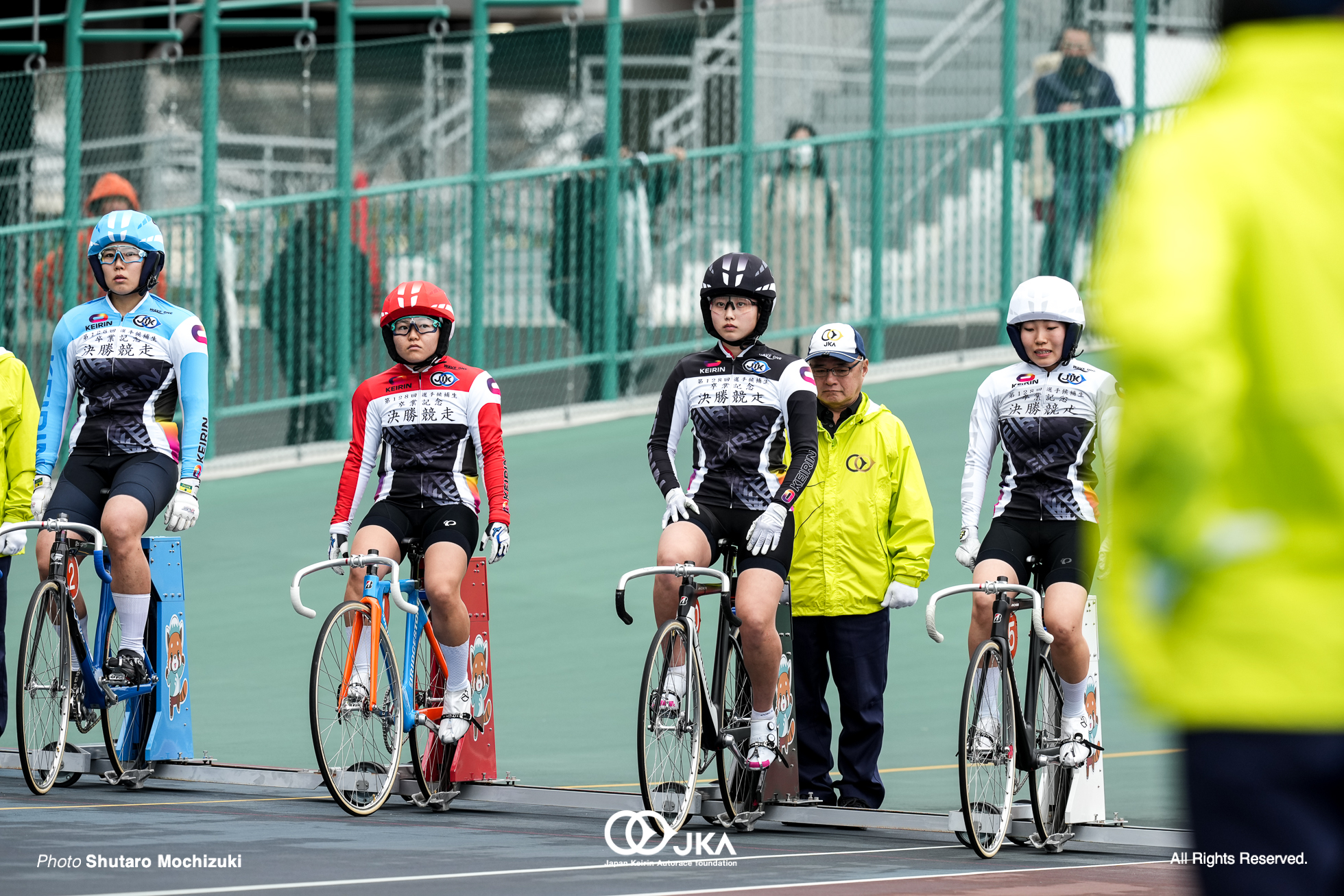 岩元杏奈, 酒井亜樹, 北岡マリア, 半田水晶, 女子決勝, 日本競輪選手養成所 第127・128回生卒業記念レース, 静岡競輪場