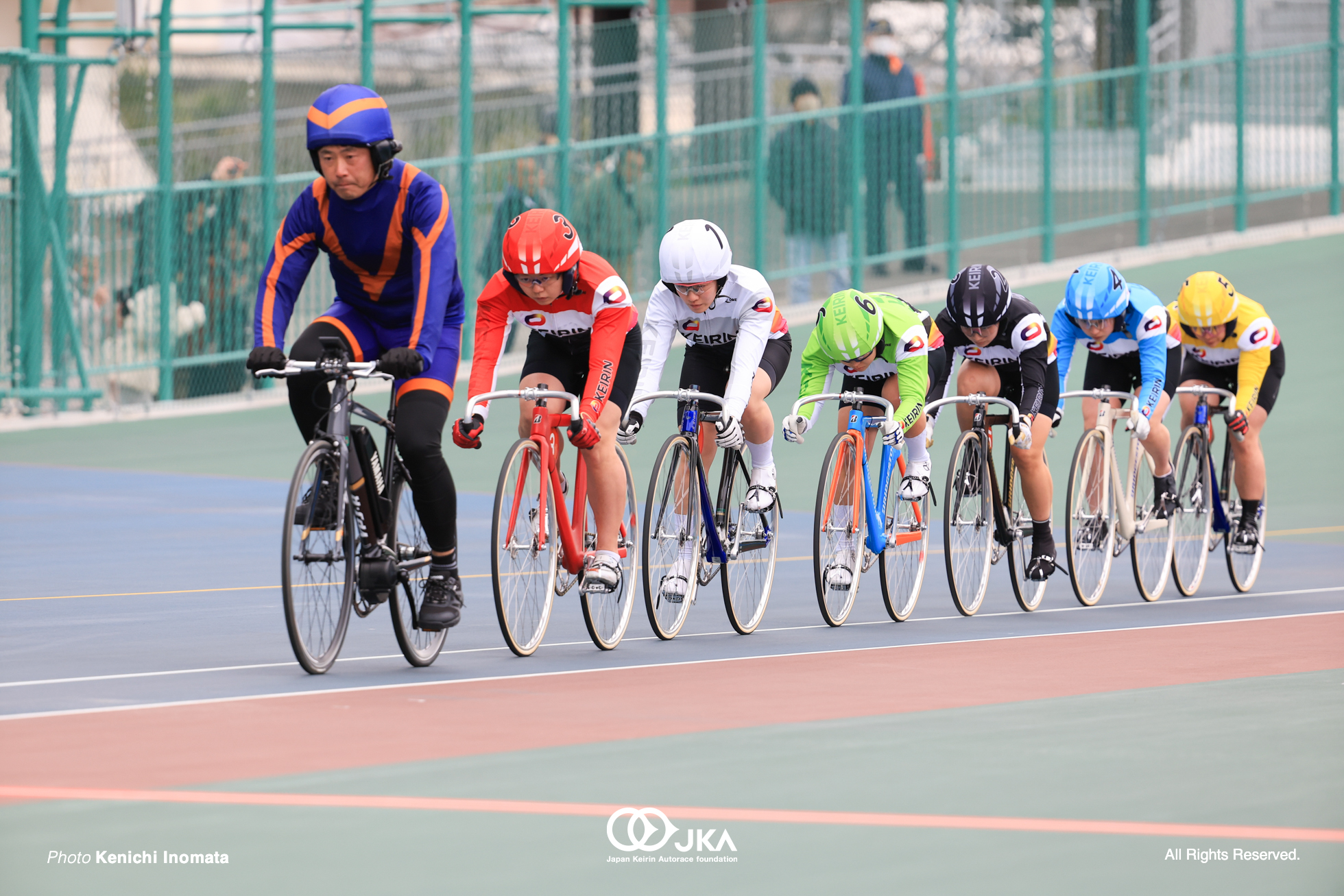 赤池七虹, 成海綾香, 西田美菜, 伊藤木々音, 石田春海, 岩元杏奈, 女子予選1回戦 1R, 日本競輪選手養成所 第127・128回生卒業記念レース, 静岡競輪場