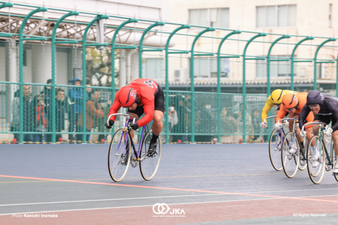 尾野翔一, 男子予選1回戦 8R, 日本競輪選手養成所 第127・128回生卒業記念レース, 静岡競輪場