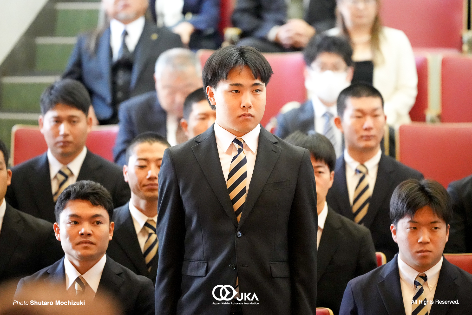 北宅柊麻, 日本競輪選手養成所 第129・130回候補生入所式