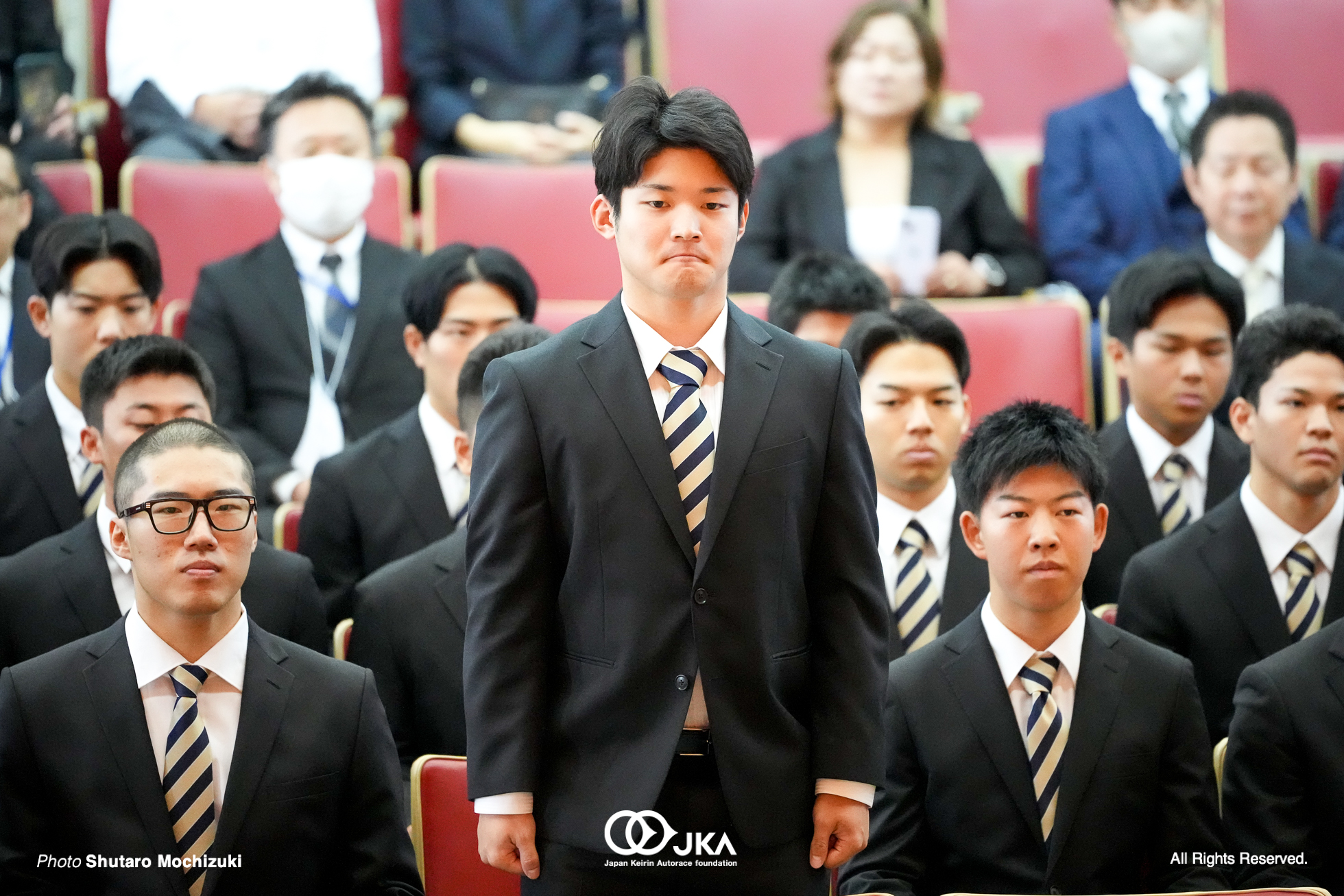 高木海安, 日本競輪選手養成所 第129・130回候補生入所式