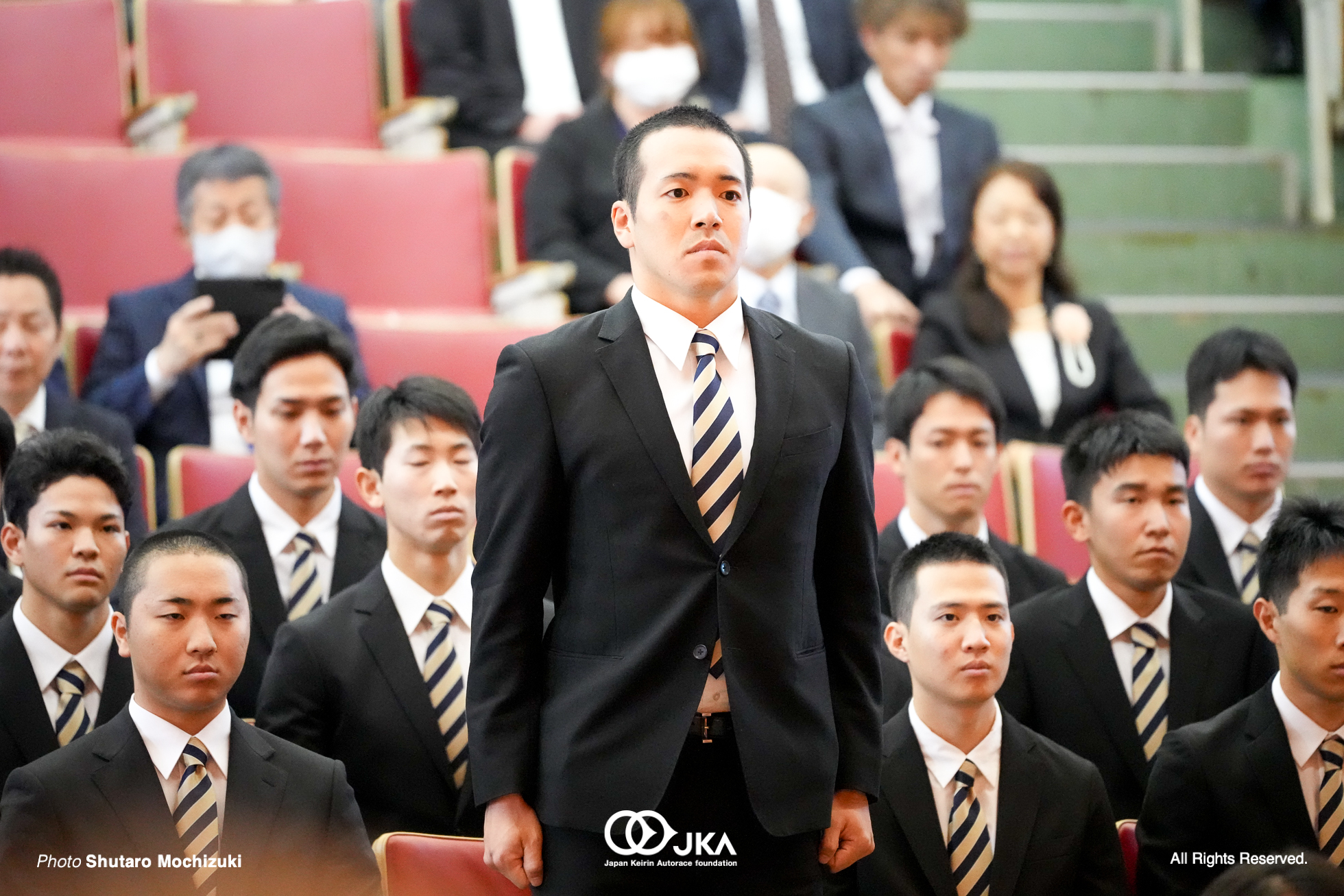 駒壽直人, 日本競輪選手養成所 第129・130回候補生入所式