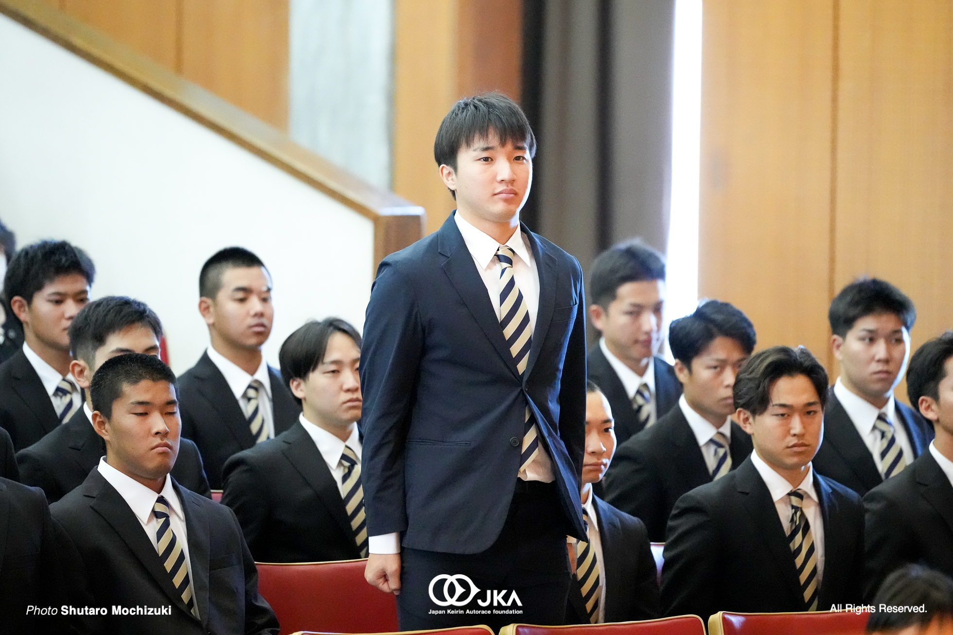 中野大詞, 日本競輪選手養成所 第129・130回候補生入所式