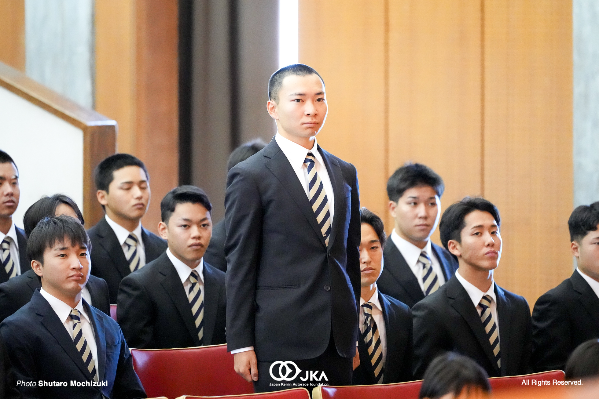 柳沼鼓太朗, 日本競輪選手養成所 第129・130回候補生入所式