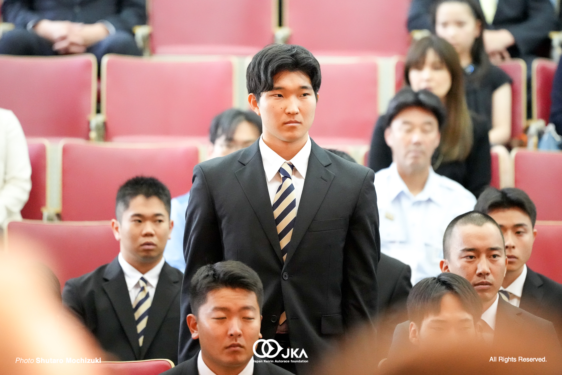 佐藤凱王, 日本競輪選手養成所 第129・130回候補生入所式