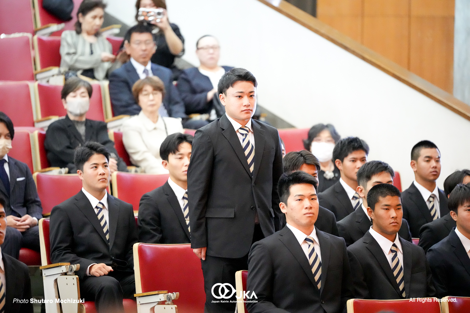 北村翔太, 日本競輪選手養成所 第129・130回候補生入所式